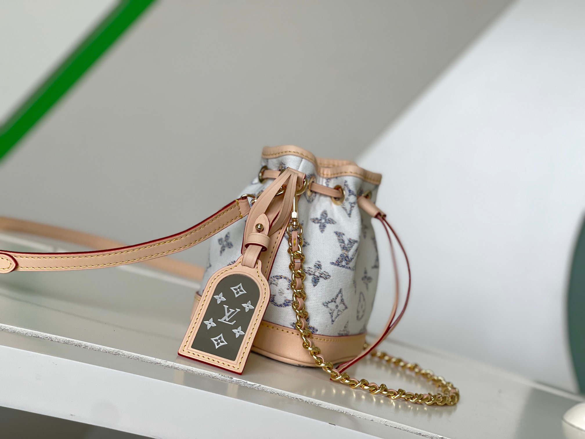Louis Vuitton Nano Noe Monogram Canvas Crossbody Bag - Image 2