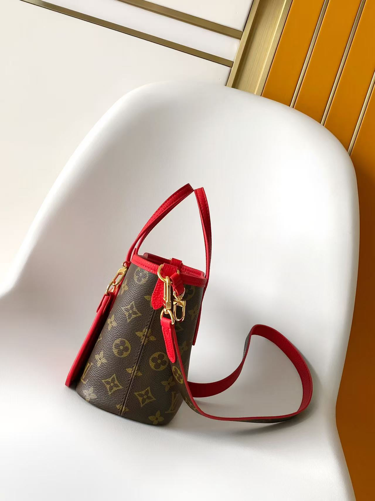 Louis Vuitton Neverfull Bandoulière Inside Out BB Tote Bag - Image 2