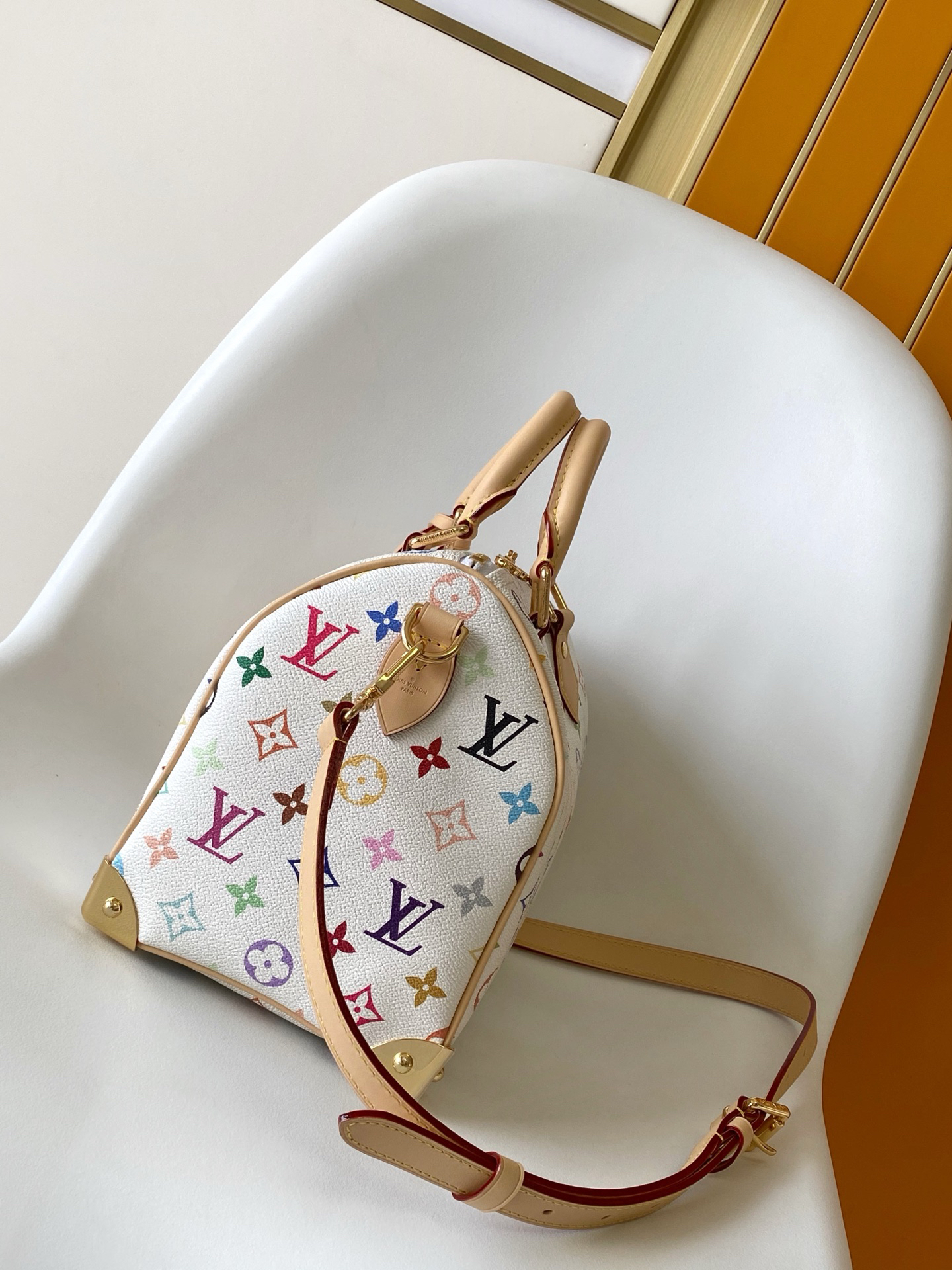 Louis Vuitton x Takashi Murakami Speedy Bandoulière 25 M13085 - Image 2