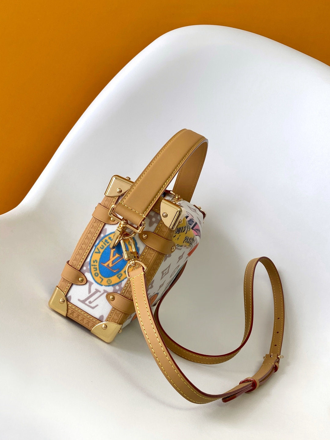 Louis Vuitton Side Trunk Medium Handbag - Image 2