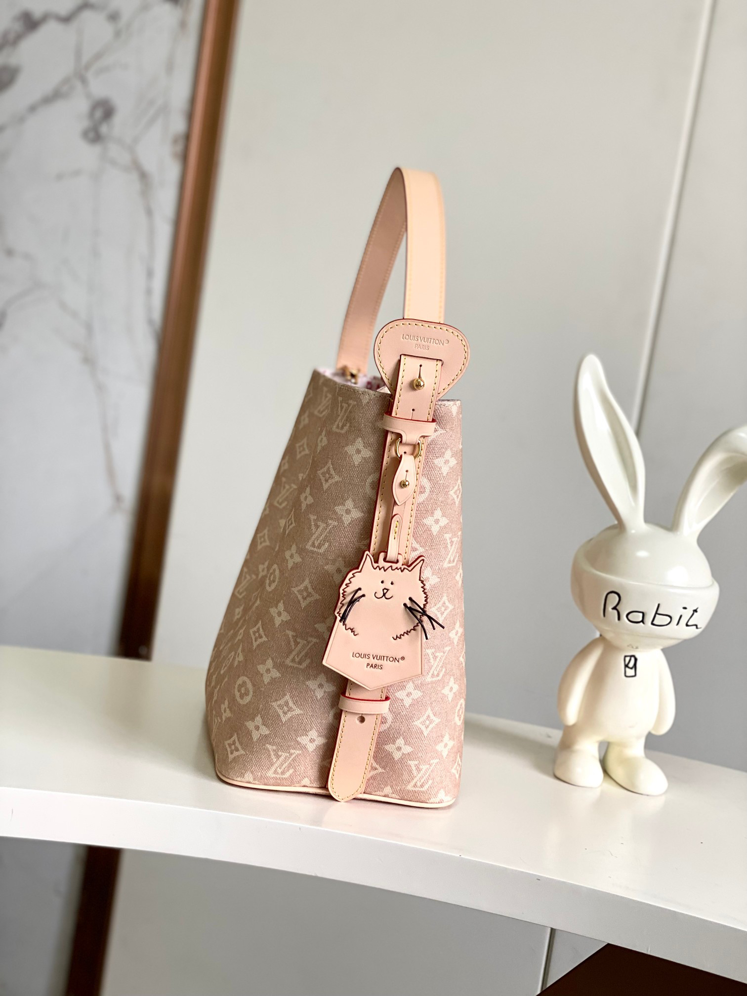Louis Vuitton LV Travels With Meowgram Large Tote Bag - Image 2