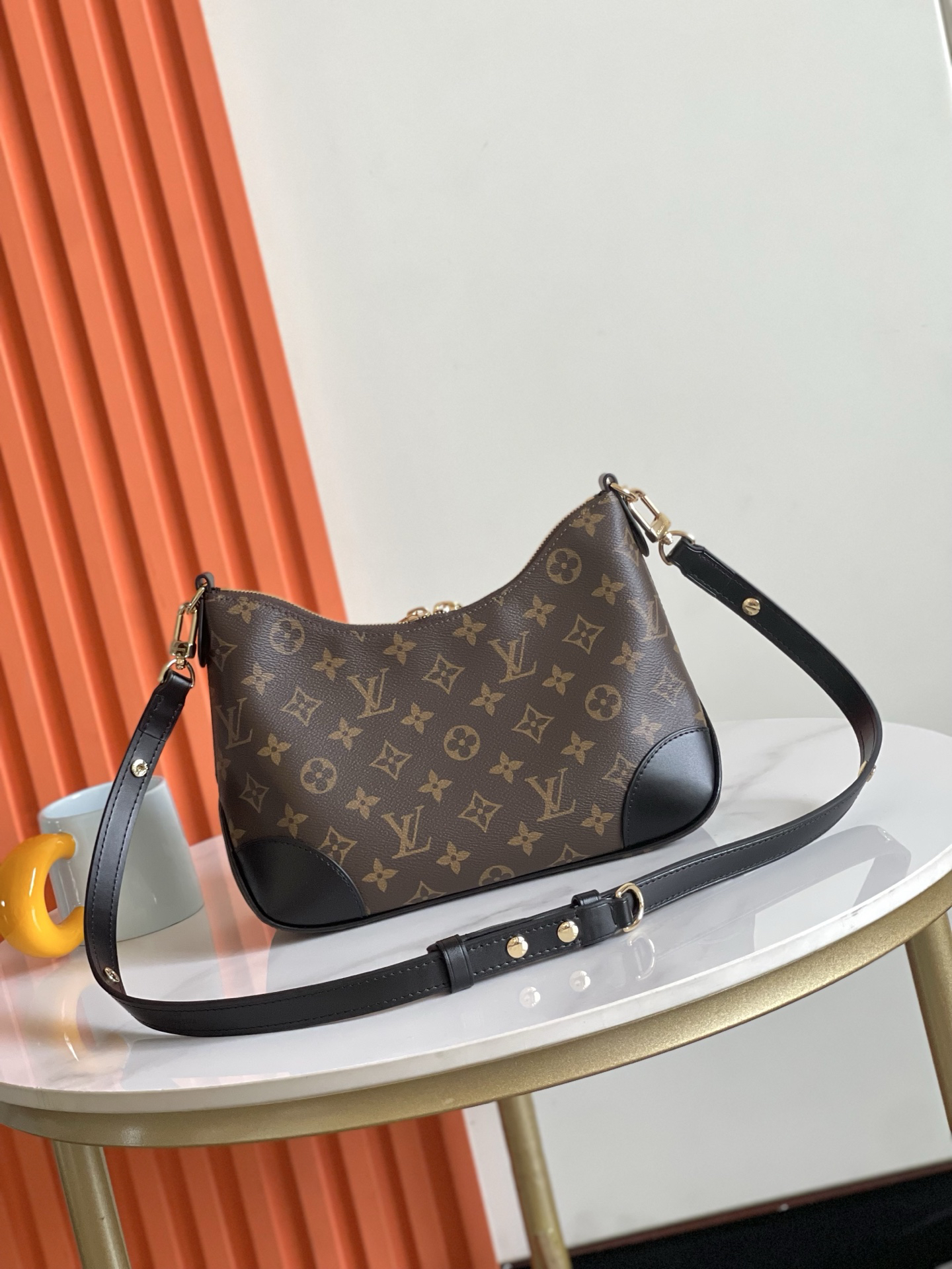 Boulogne Small Monogram Canvas Shoulder Bag - Image 2