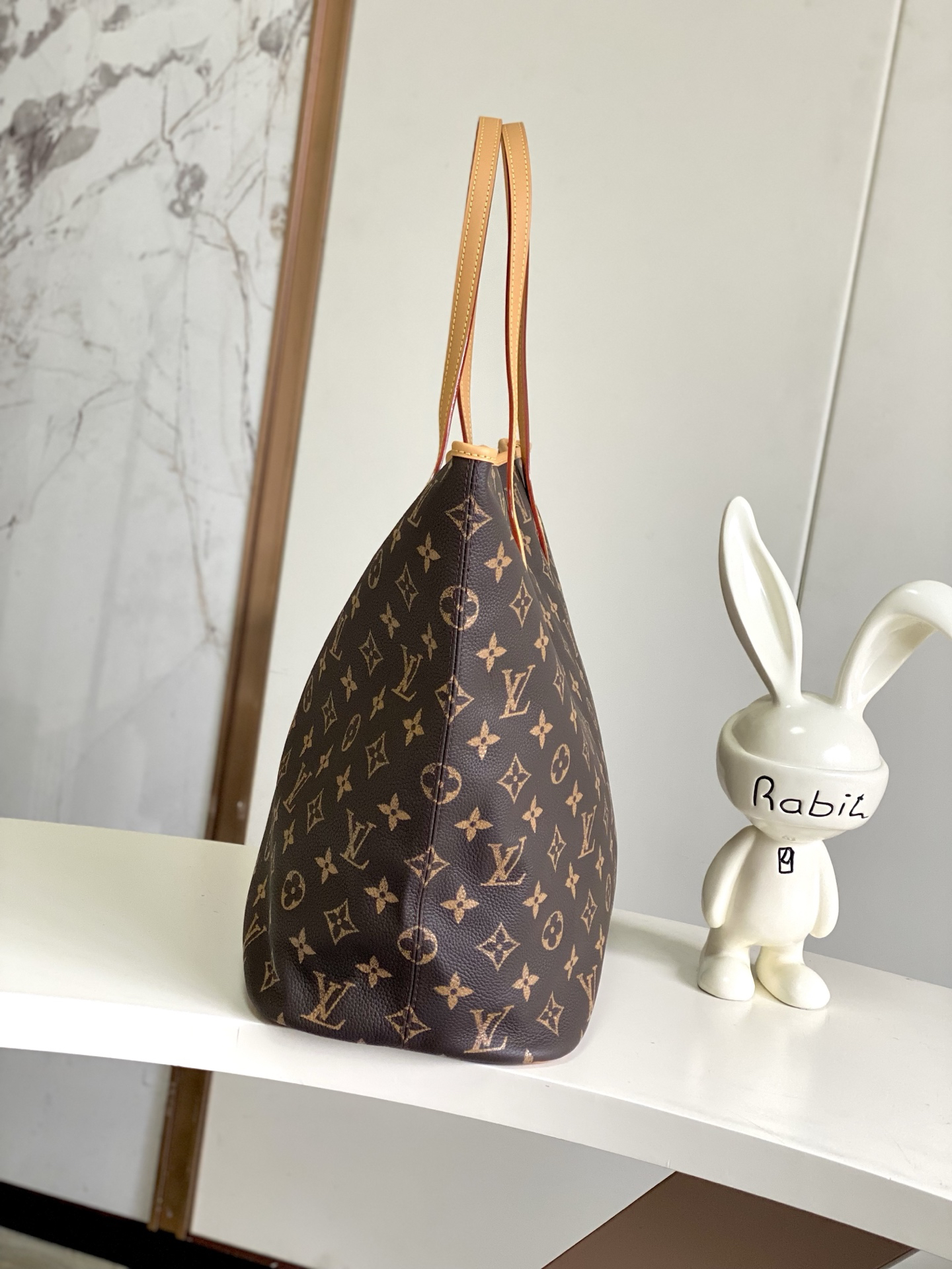 Nevereverfull Leather Tote Bag M14023 - Image 2