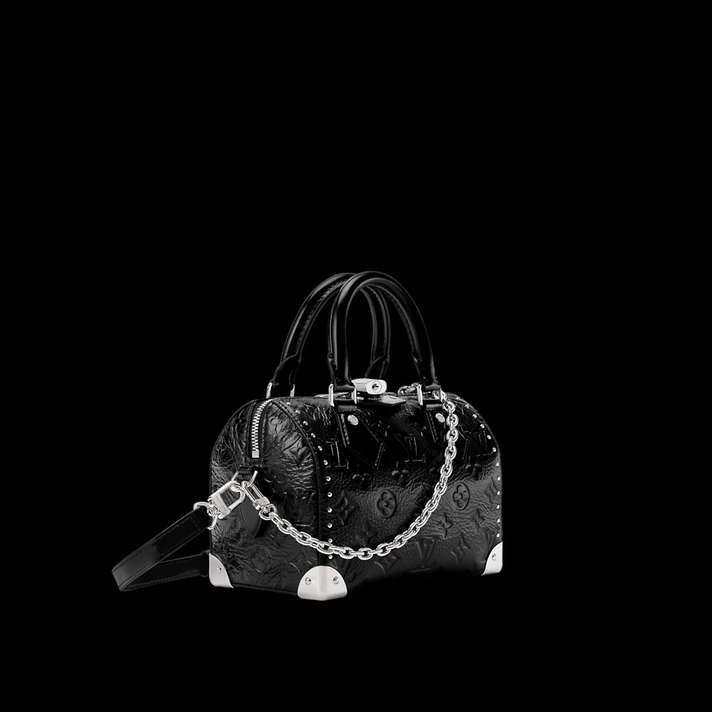 Louis Vuitton Speedy Trunk 20 Leather Crossbody Bag - Image 2