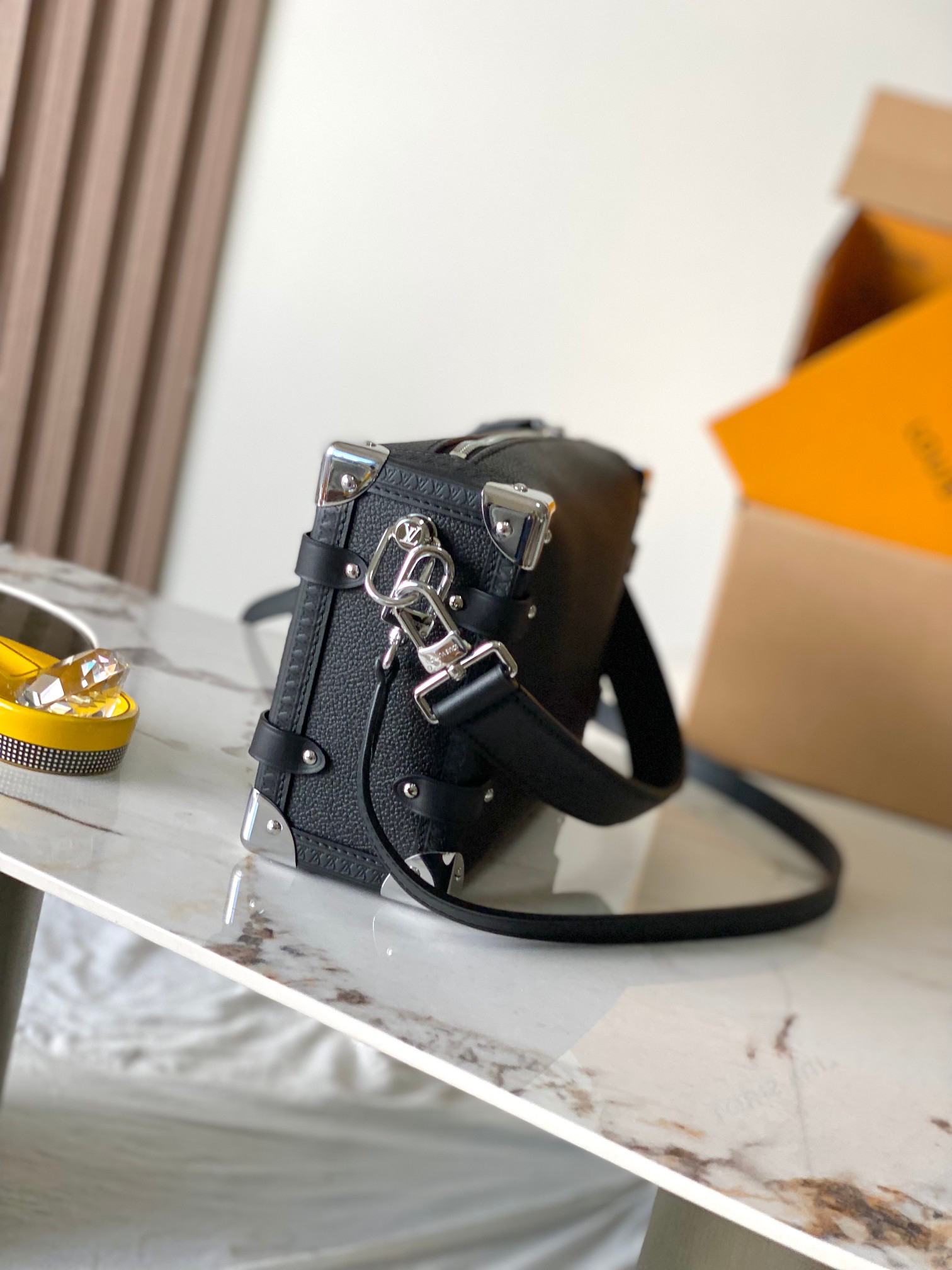 Side Trunk Medium Crossbody Bag - Image 2