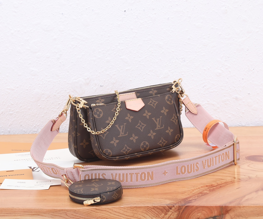 Louis Vuitton Multi Pochette Accessoires Crossbody Bag - Image 2