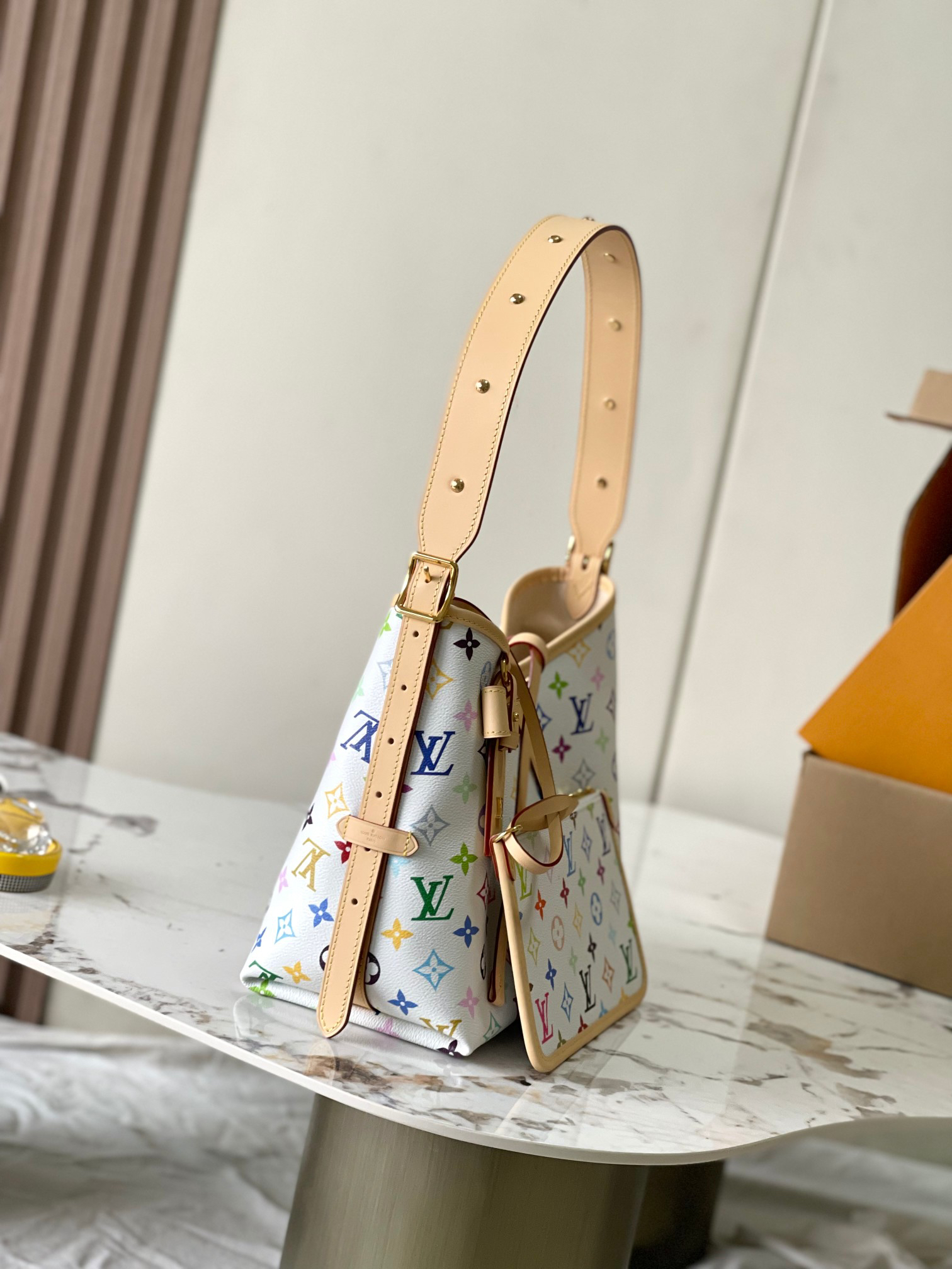 Leather Carryall Handbag - Image 2