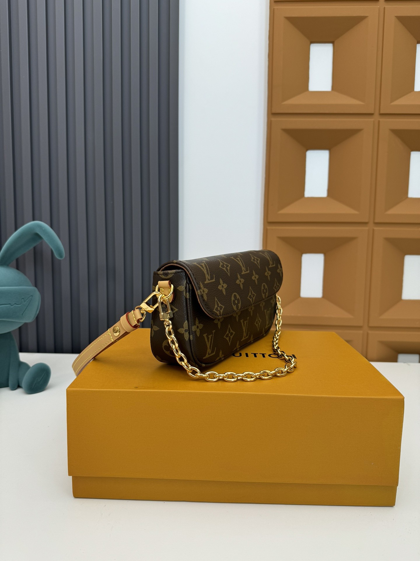 Wallet On Chain Monogram Crossbody Bag - Image 2
