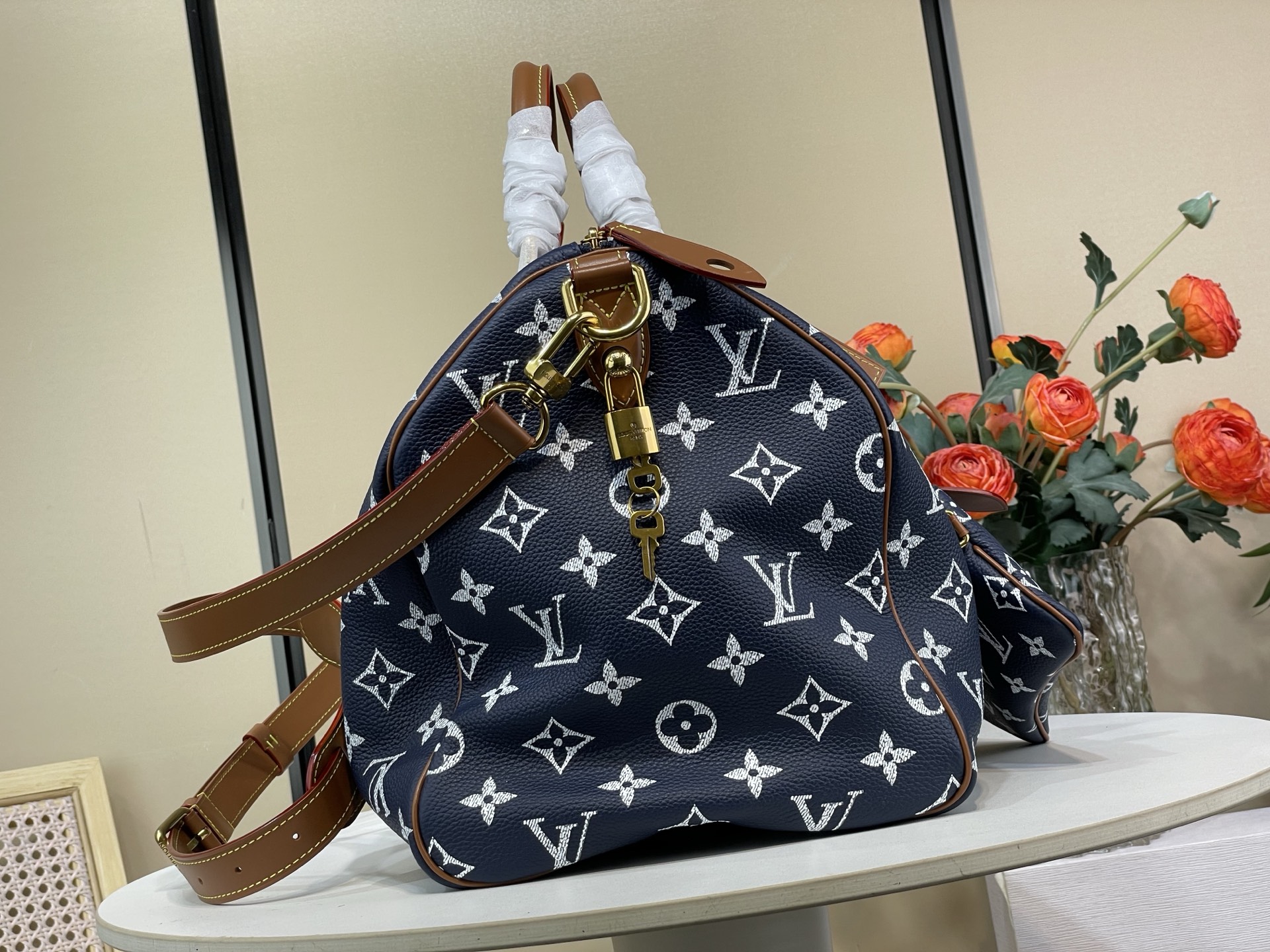 Louis Vuitton Speedy P9 Bandoulière 40 Monogram Leather Handbag - Image 2