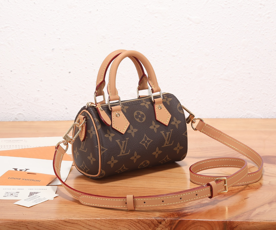 Louis Vuitton Nano Speedy Handbag - Image 2