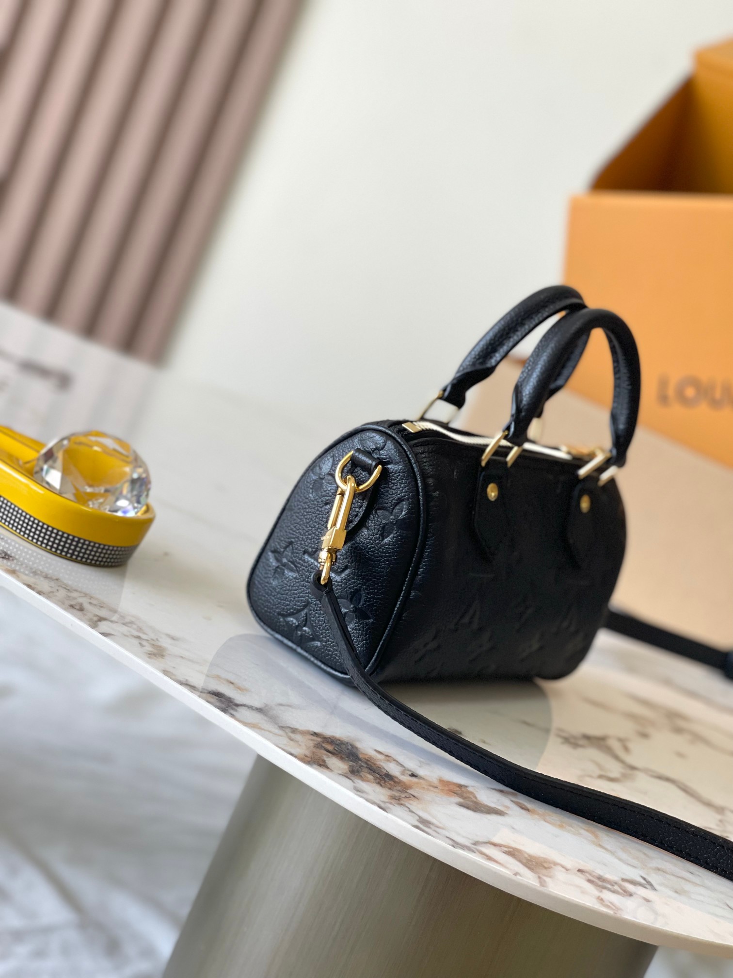 Louis Vuitton Nano Speedy Handbag - Image 2