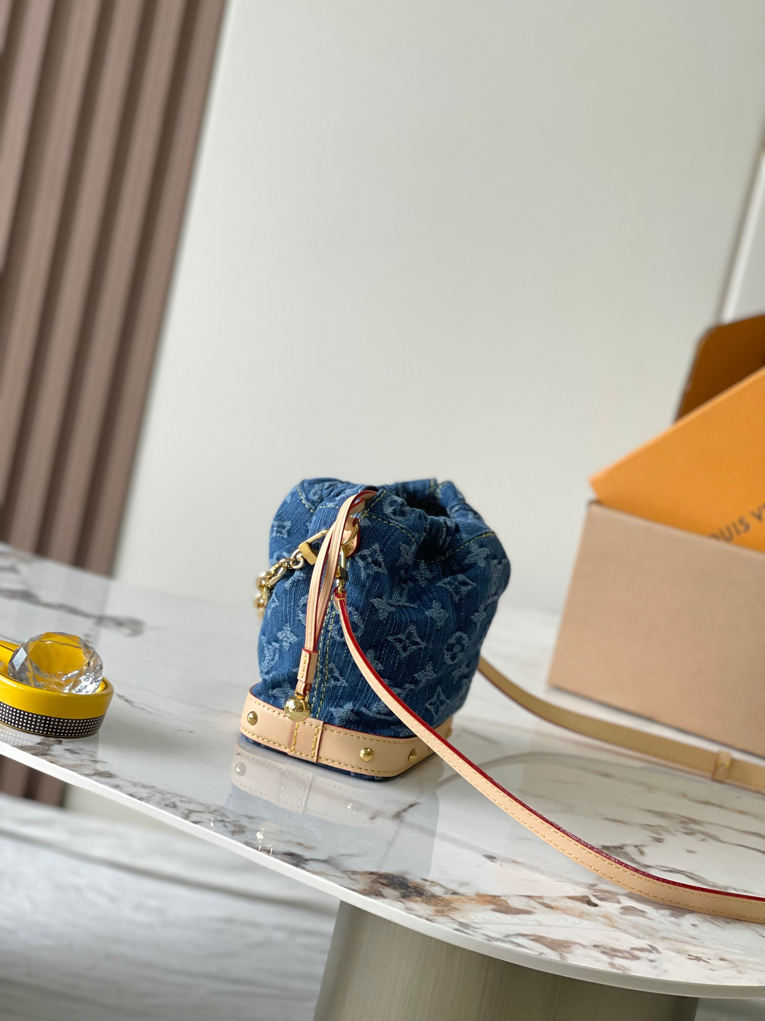 NANO NOÉ Denim Crossbody Bag - Image 2