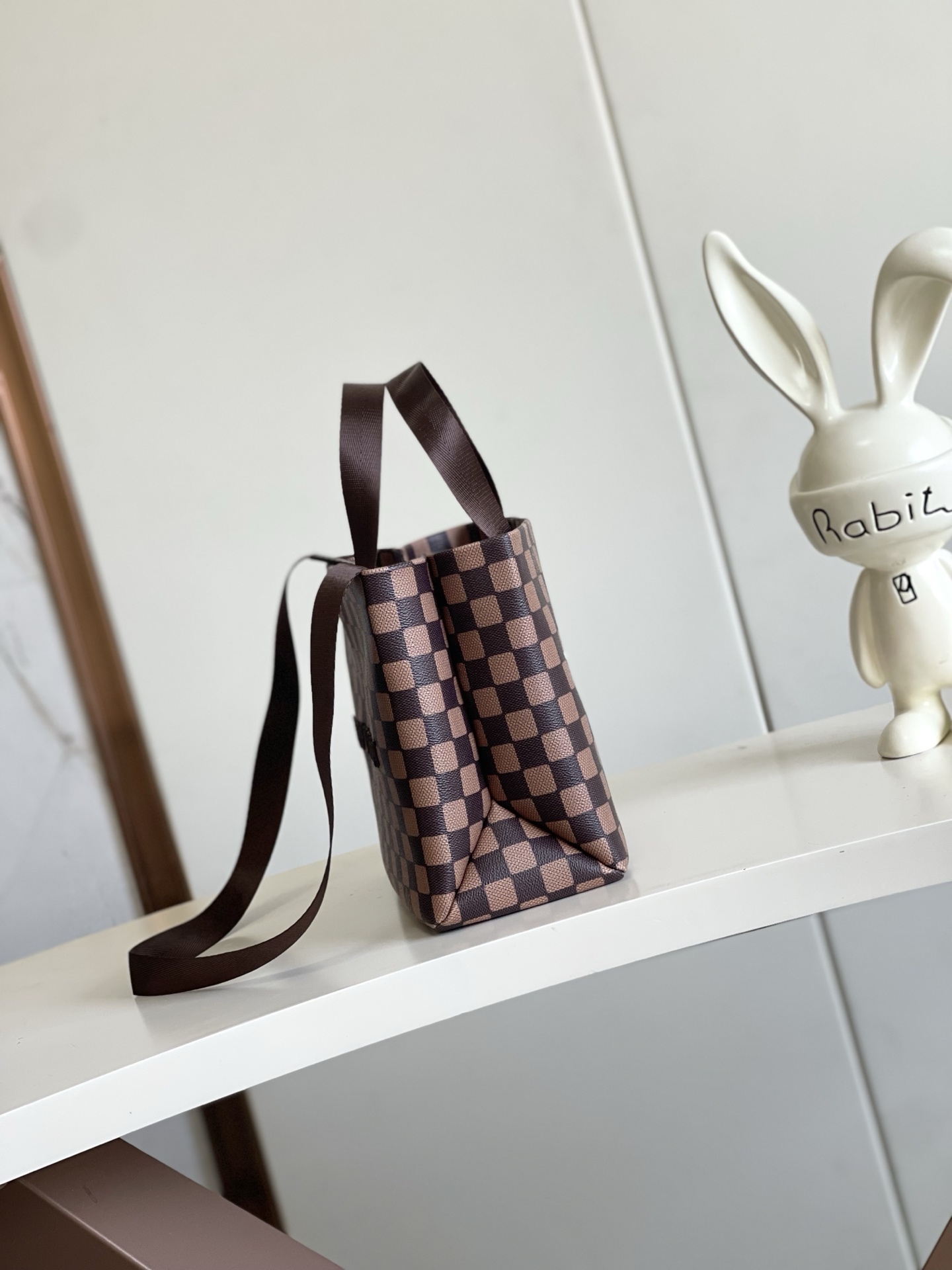 Louis Vuitton Medium Calfskin Handbag with Detachable Shoulder Strap - Image 2