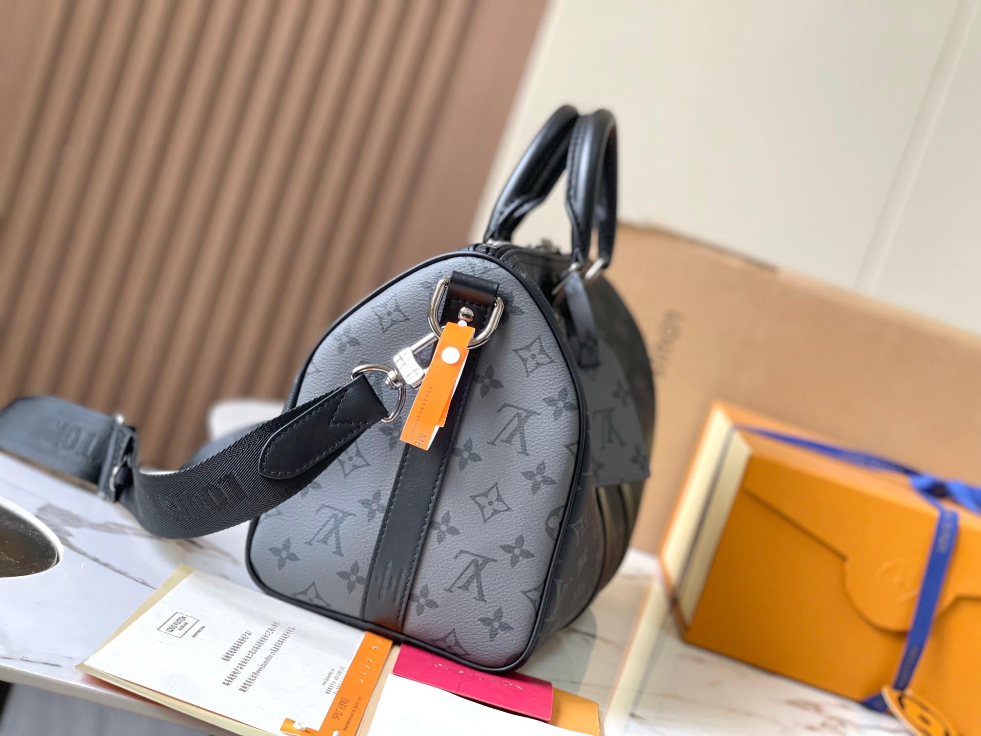 Louis Vuitton Keepall Bandoulière 35 Travel Bag - Image 2