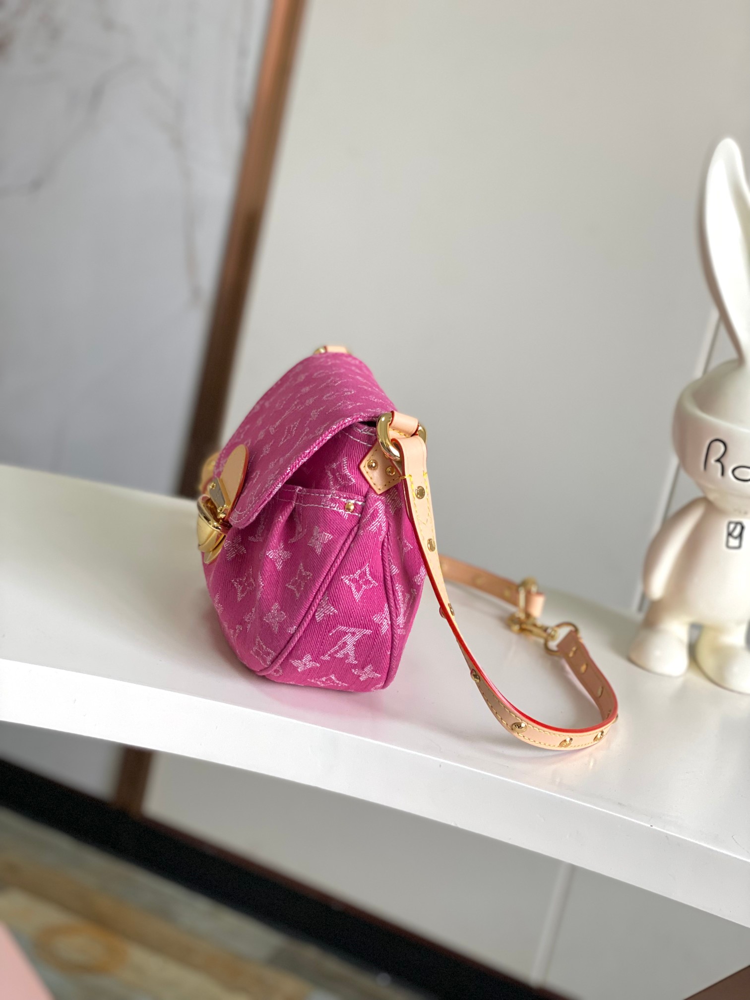 Sunset Rendez-Vous Denim Shoulder Bag - Image 2
