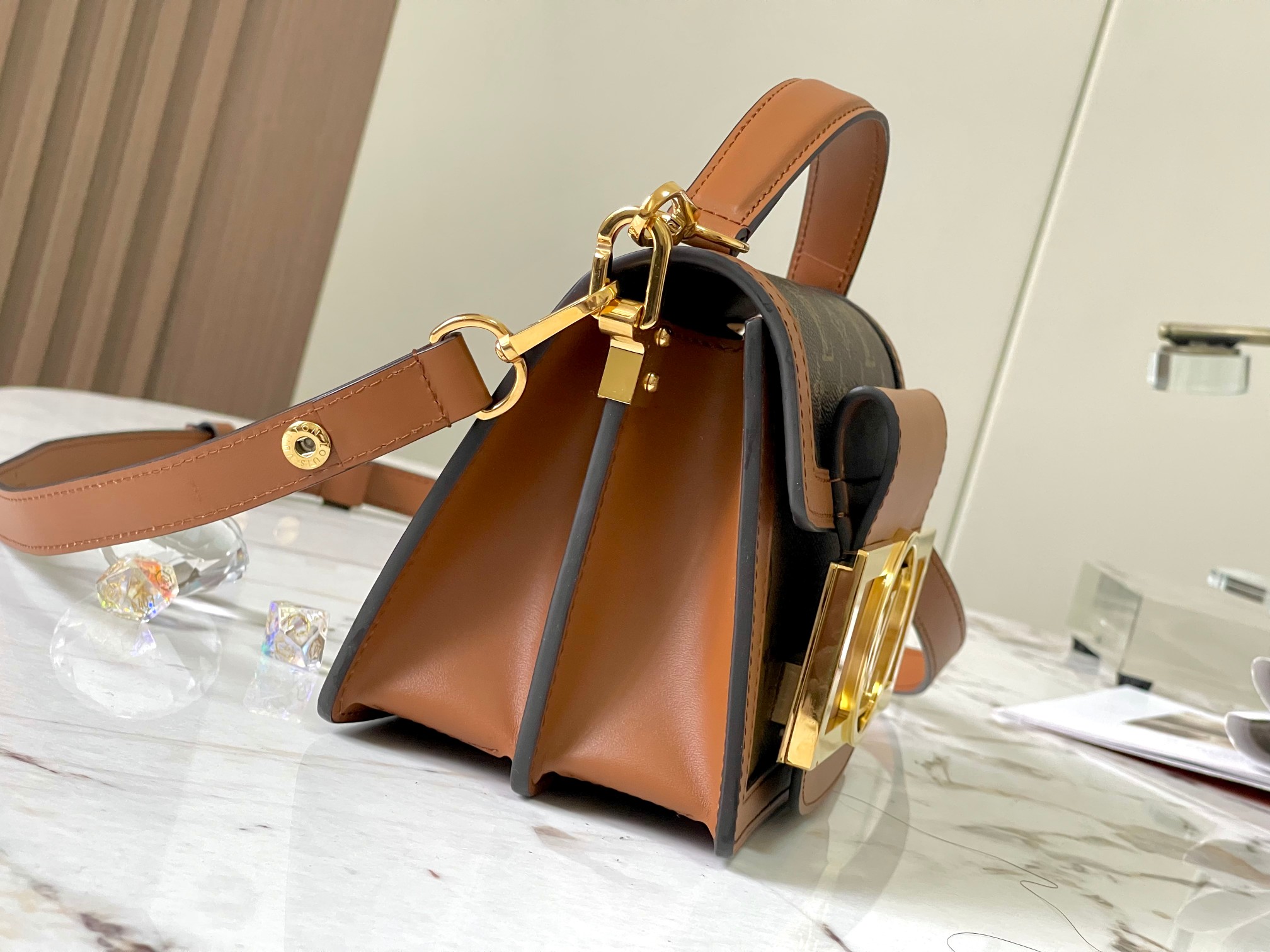 Louis Vuitton Dauphine Mini Crossbody Bag - Image 2