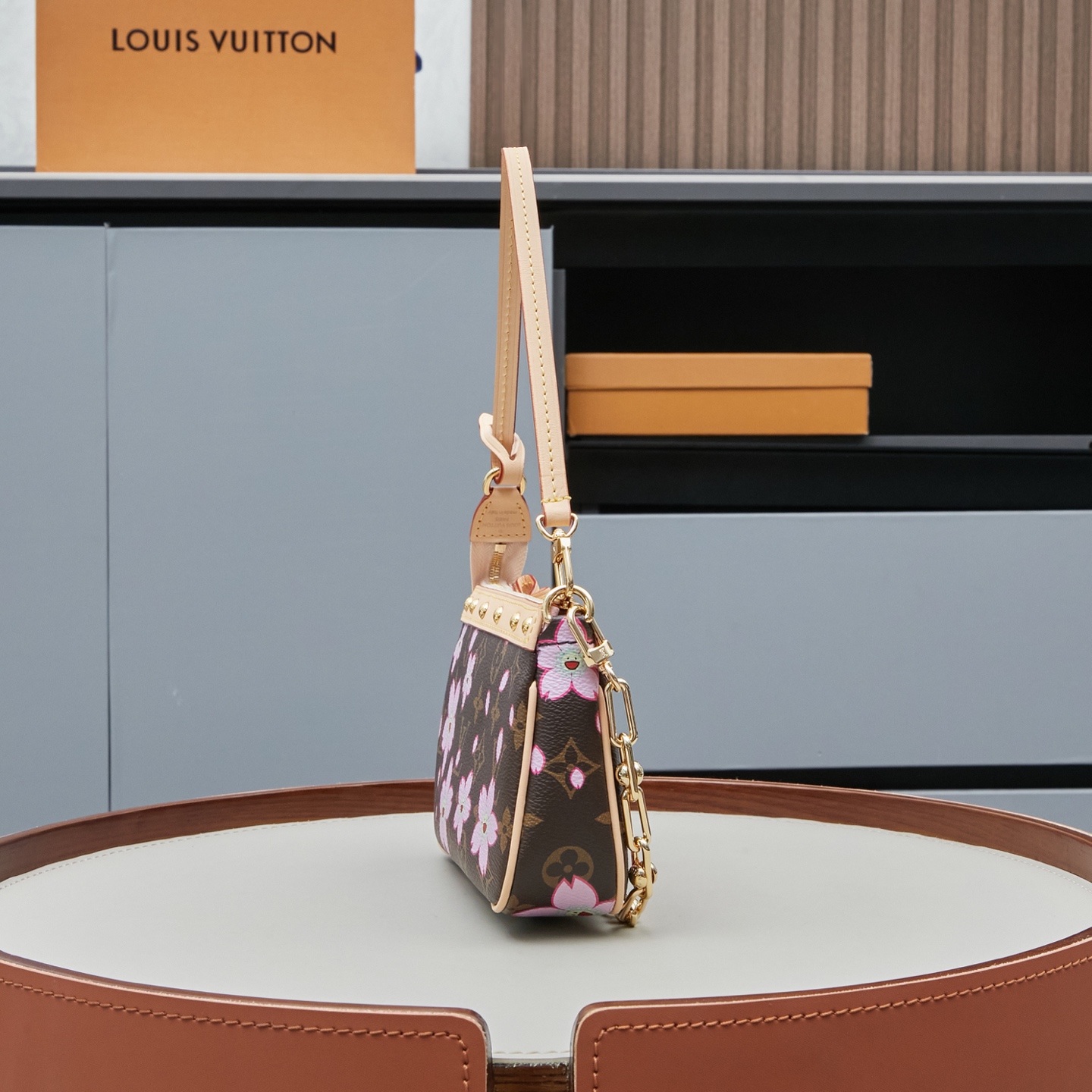 Louis Vuitton M13666 Pochette Cherry Blossom Monogram Clutch - Image 2