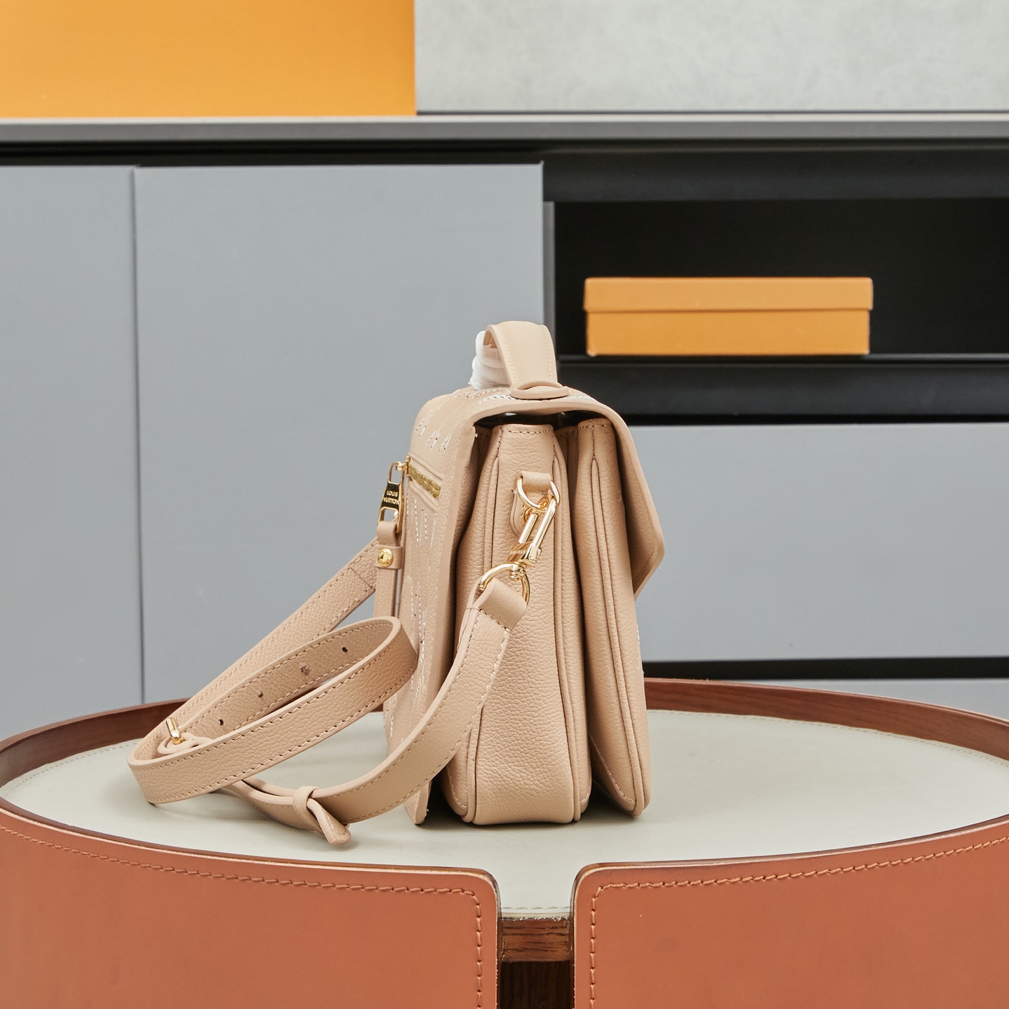 Louis Vuitton Pochette Métis Monogram Empreinte Leather Crossbody Bag - Image 2