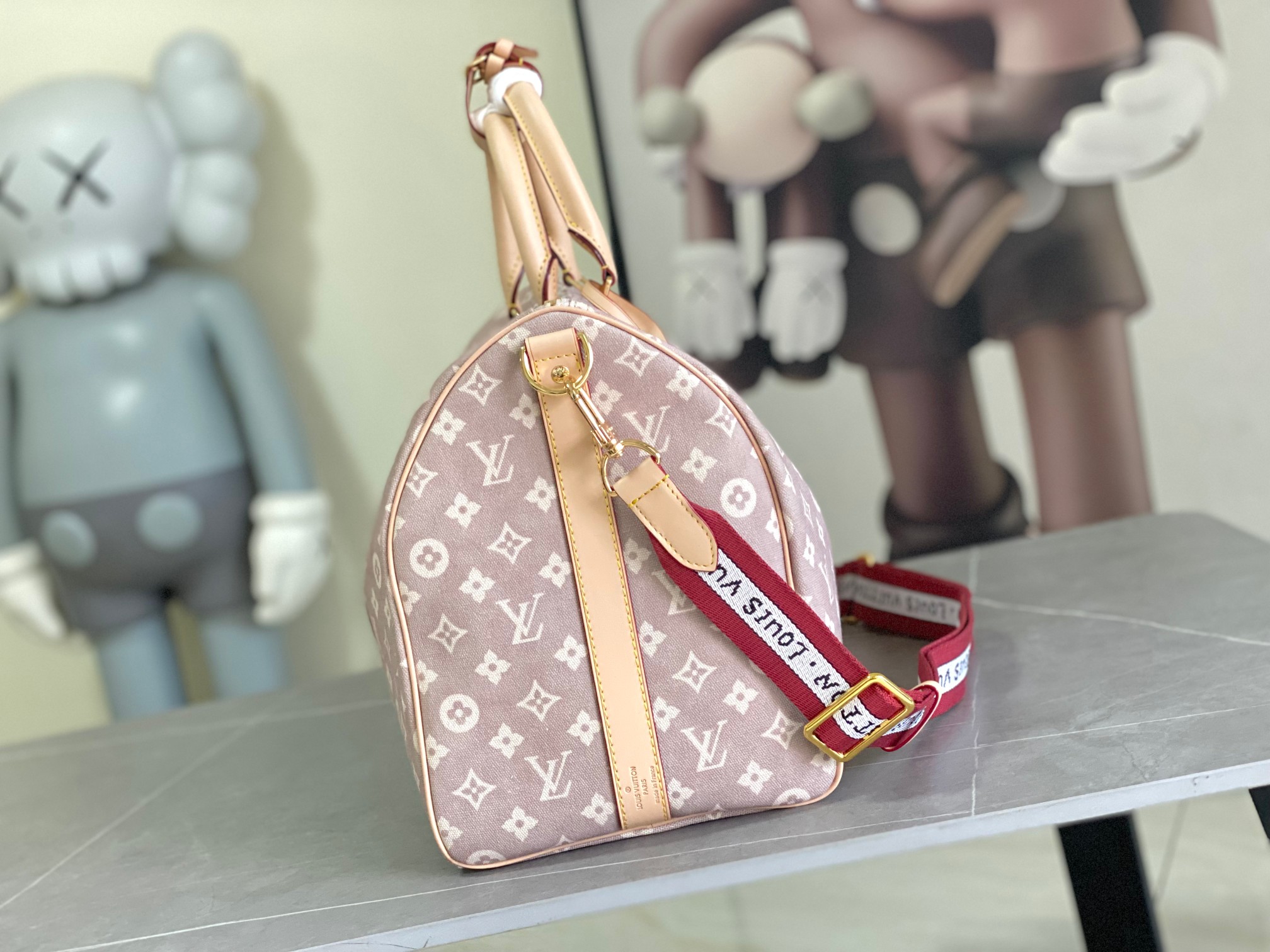 Louis Vuitton Keepall Bandoulière 45 Travel Bag - Image 2