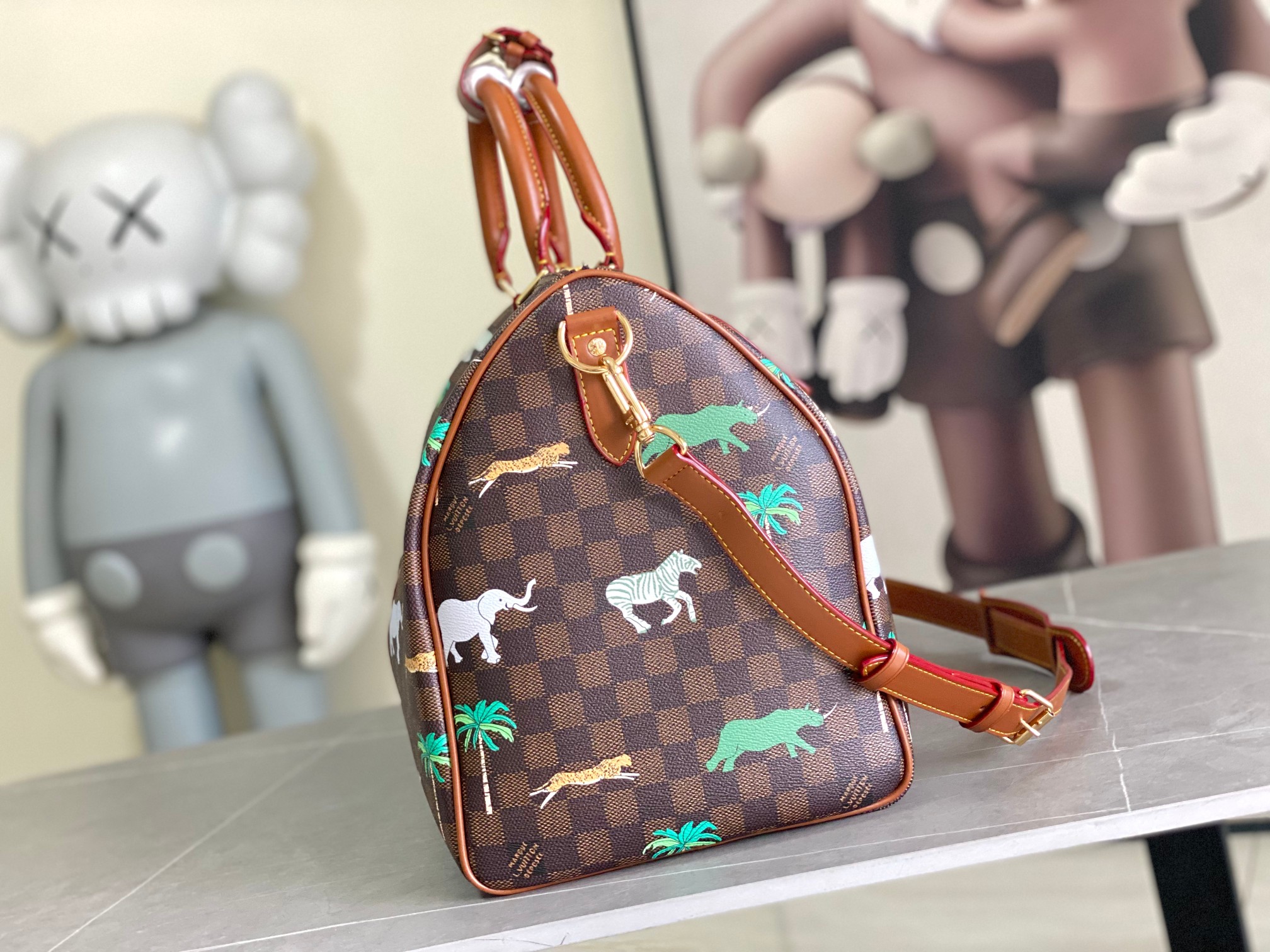 Louis Vuitton Heritage Keepall 50 Travel Bag - Image 2