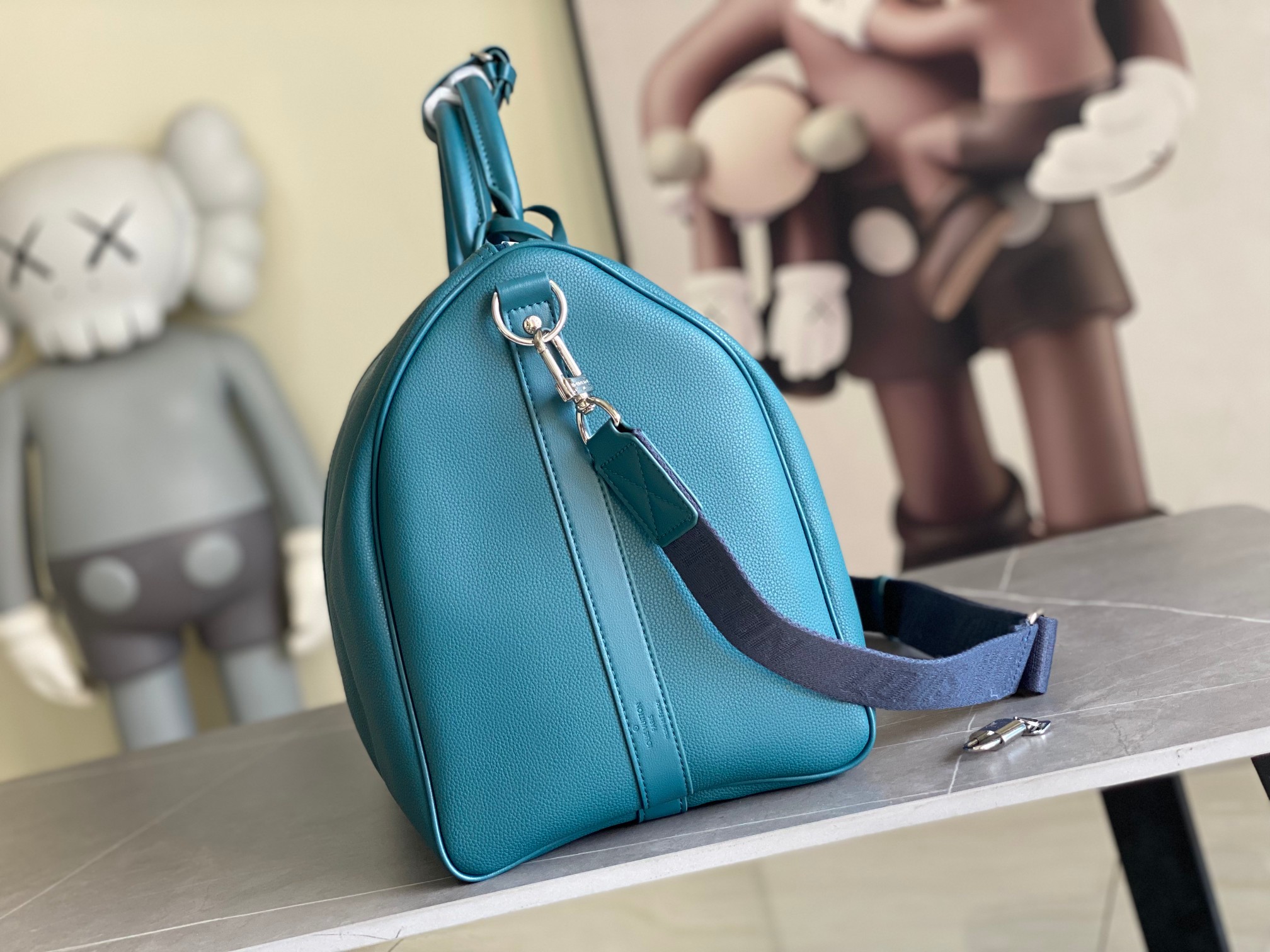 Louis Vuitton Keepall Bandoulière 50 Travel Bag - Image 2