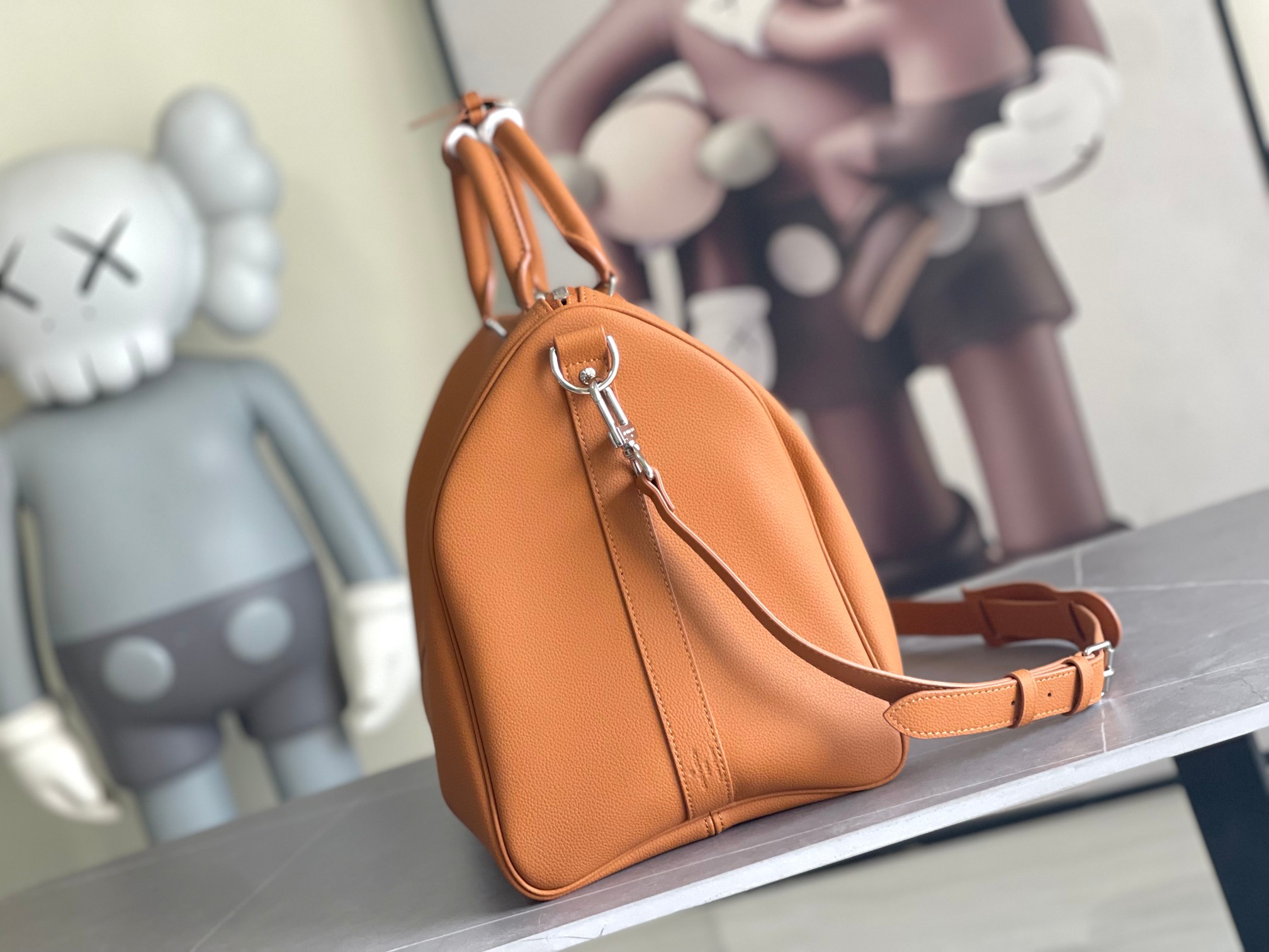 Louis Vuitton Keepall Bandoulière 50 Travel Bag - Image 2