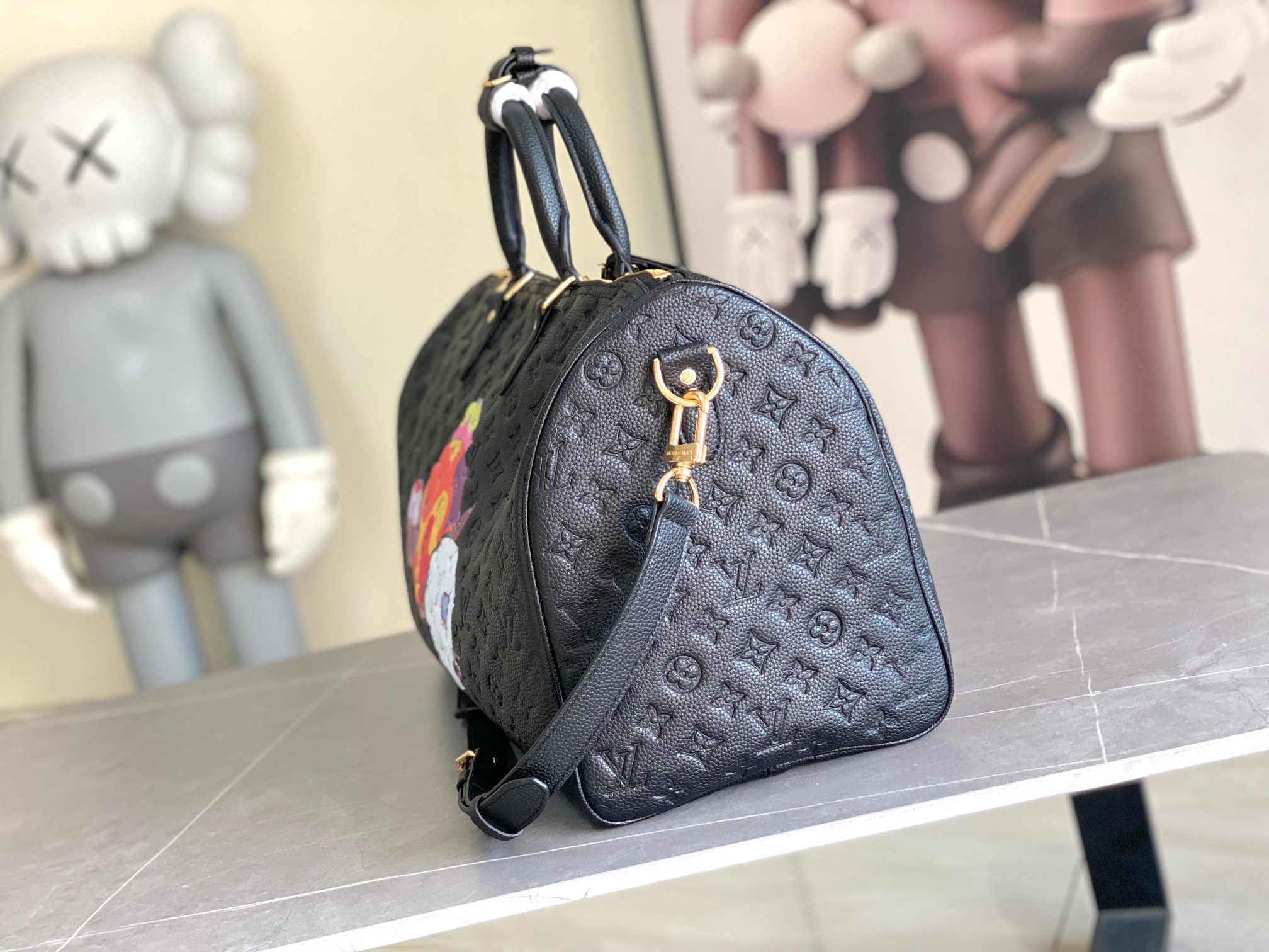 Louis Vuitton Keepall Bandoulière 45 Travel Bag - Image 2