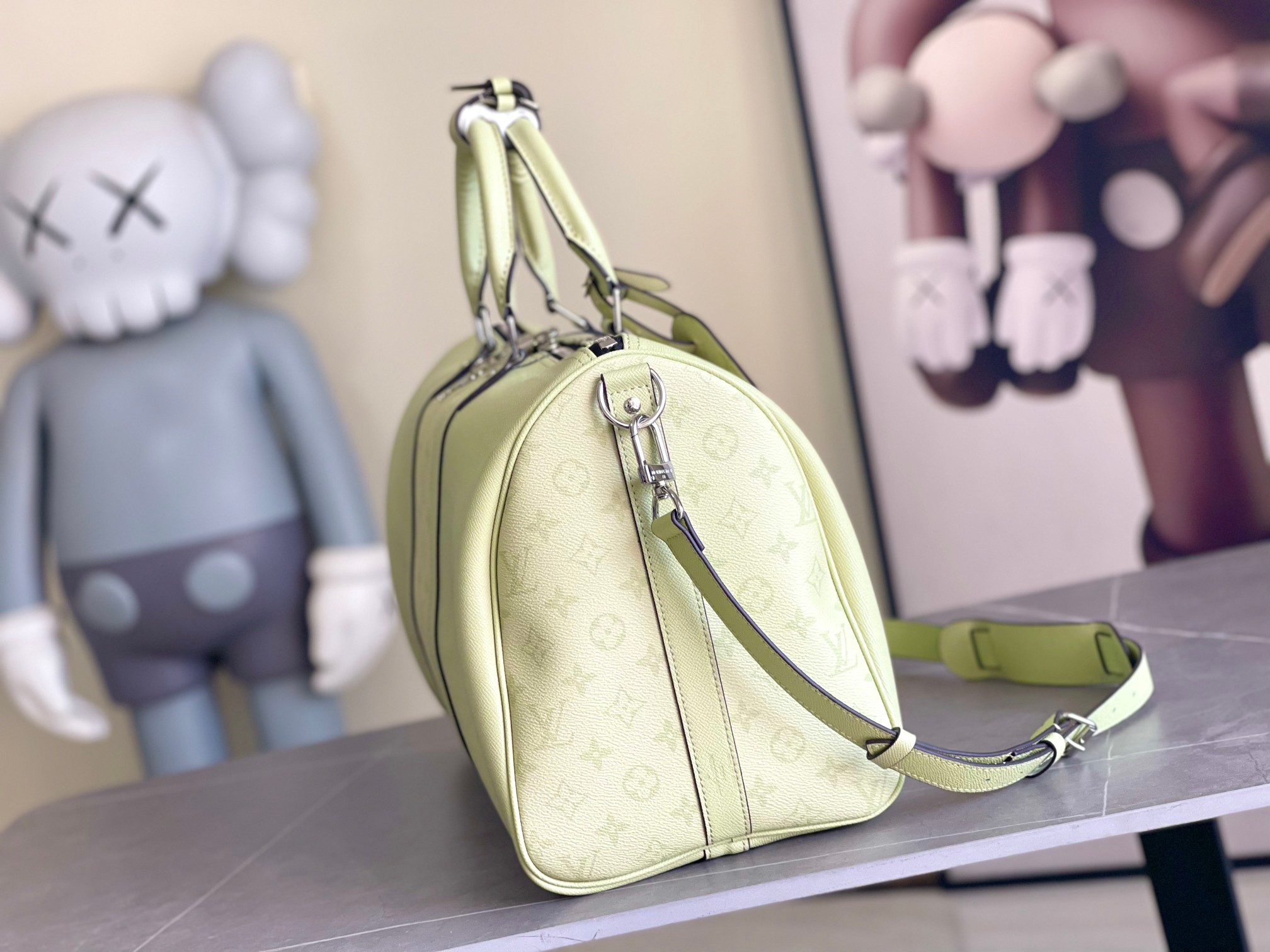 Louis Vuitton Keepall 45 Classic Monogram Travel Bag - Image 2