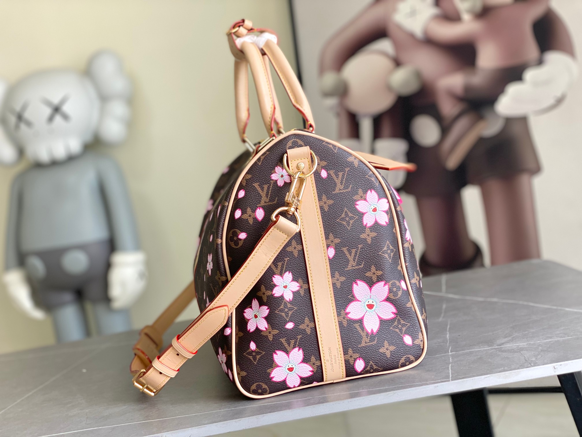 Louis Vuitton Keepall Bandoulière 45 Travel Bag - Image 2