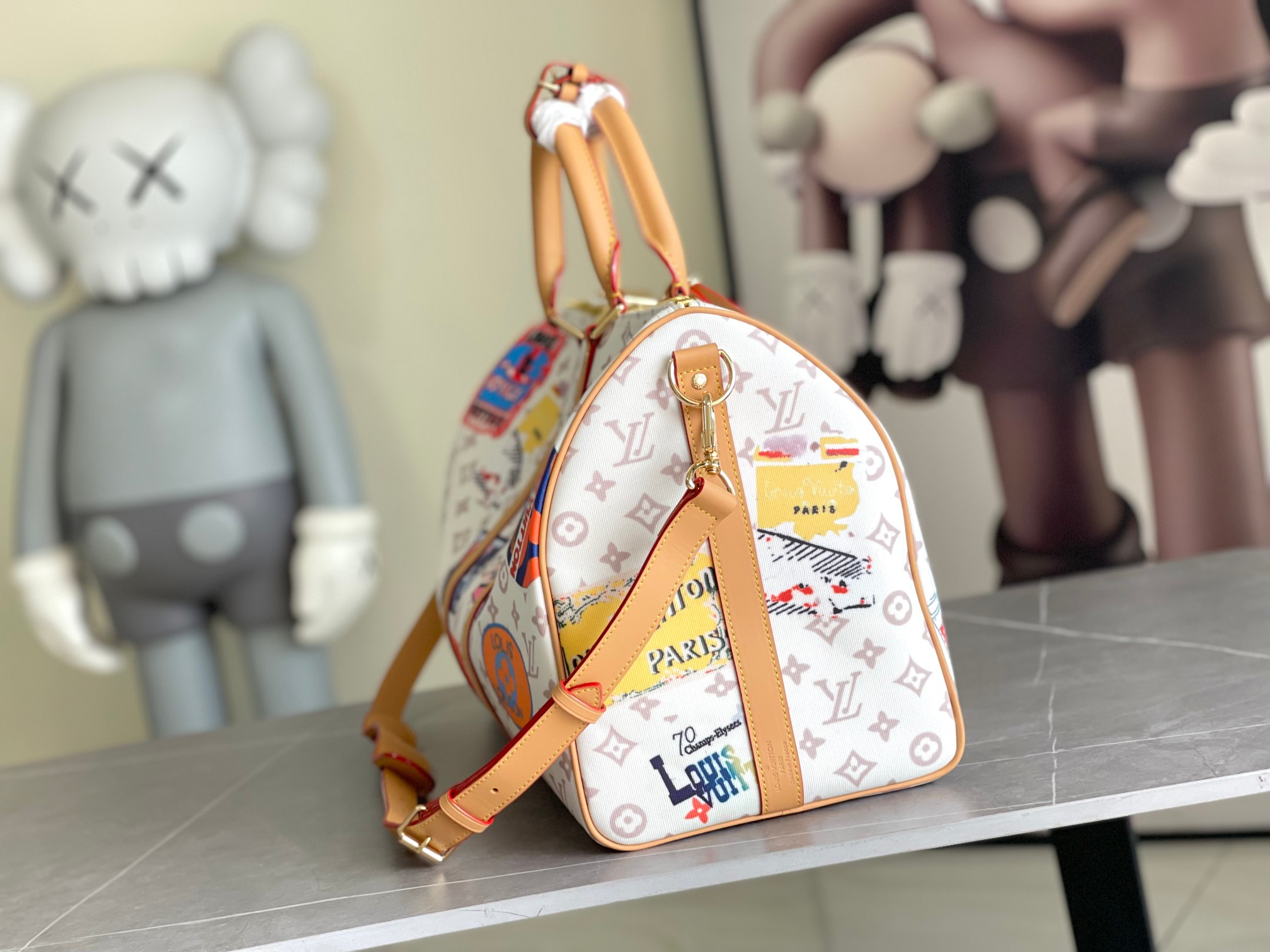 Louis Vuitton Keepall 45 Travel Bag - Image 2