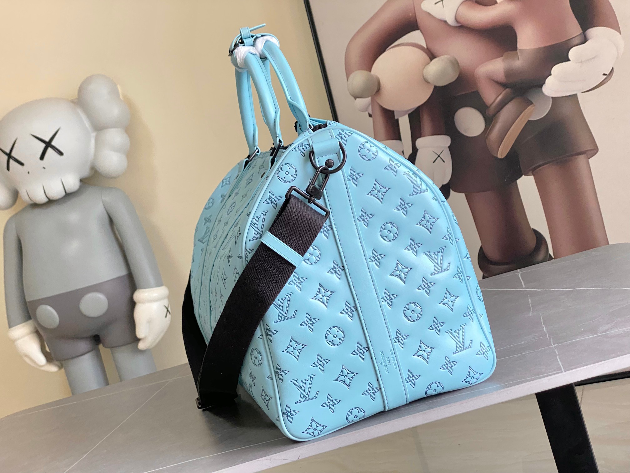 Louis Vuitton Keepall Bandoulière 50 Travel Bag - Image 2