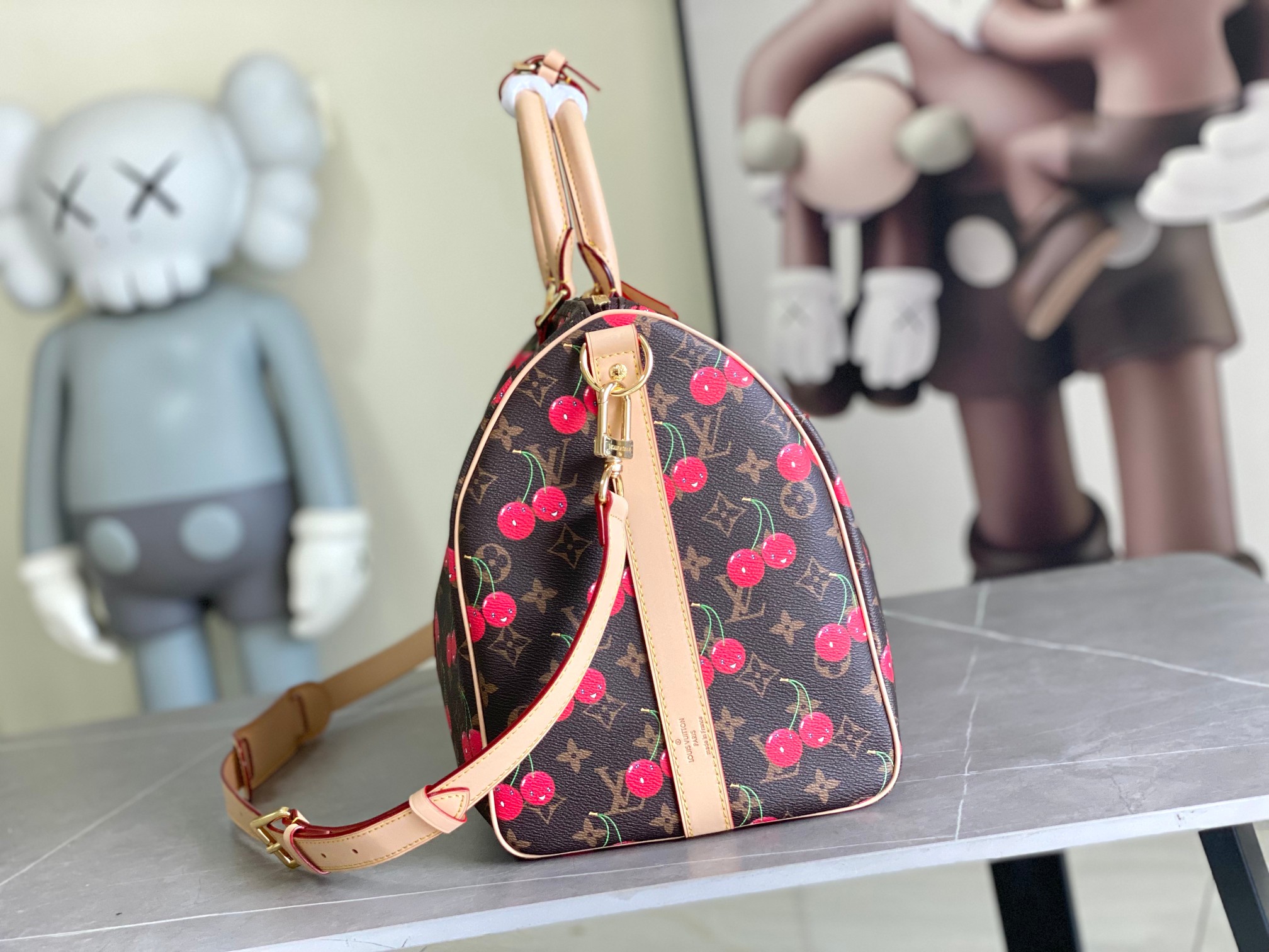 Louis Vuitton Keepall Bandoulière 45 Travel Bag - Image 2