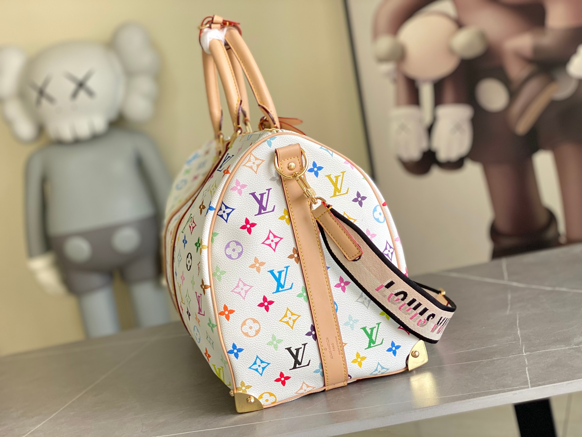 Louis Vuitton Keepall Bandoulière 45 Travel Bag - Image 2