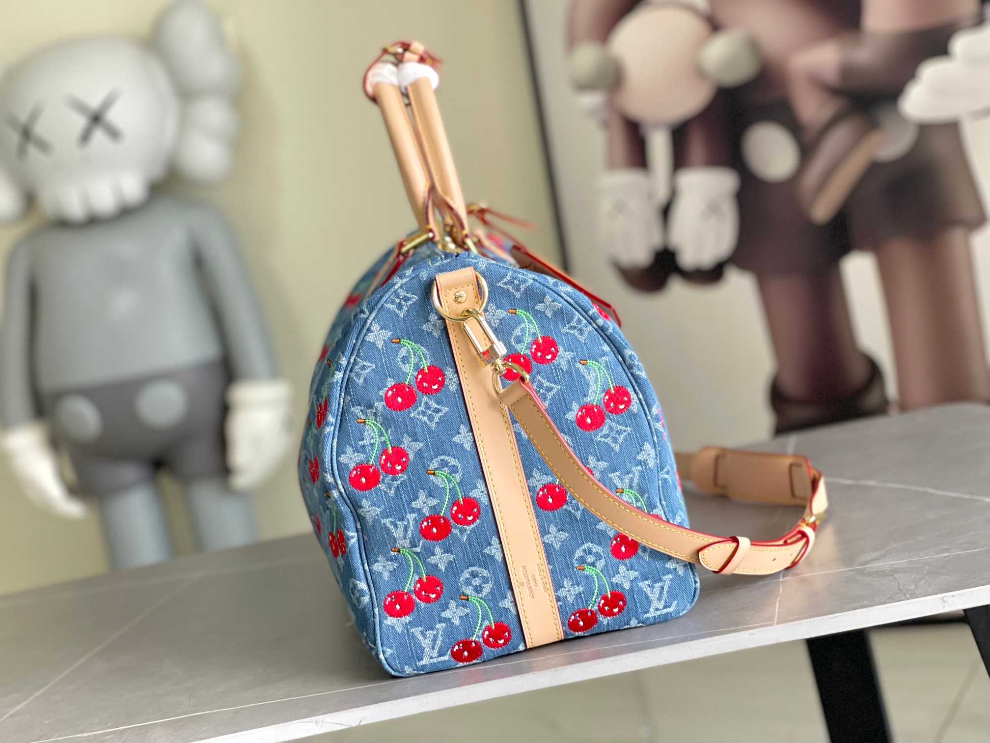 Louis Vuitton Keepall Bandoulière 45 Travel Bag - Image 2