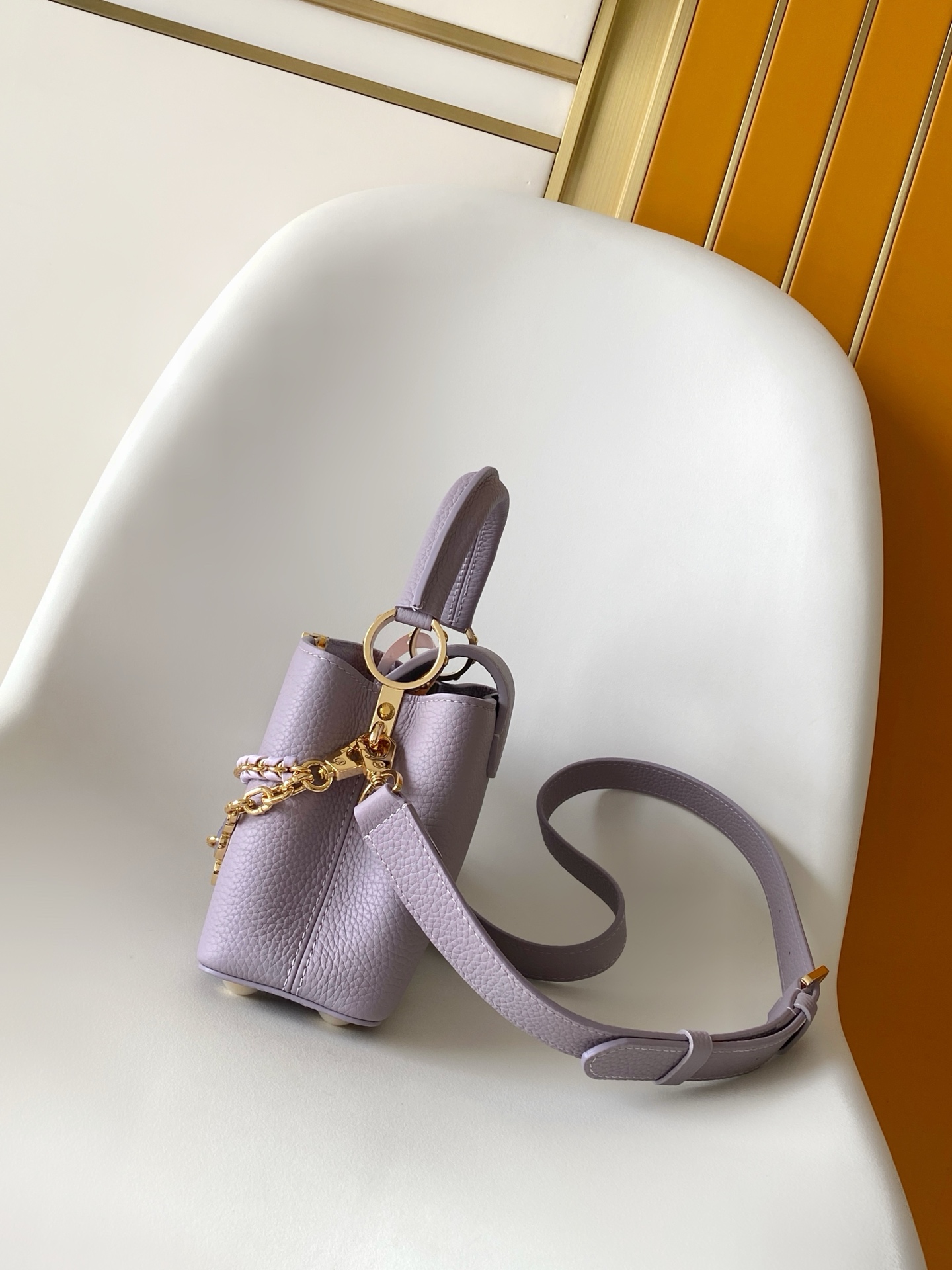 Louis Vuitton Capucines BB Flowergram Taurillon Leather Handbag - Image 2