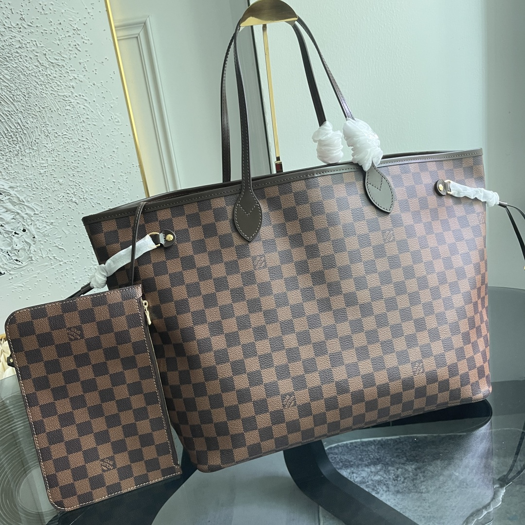 Louis Vuitton Neverfull Large Tote in Damier Azur Canvas - Image 2