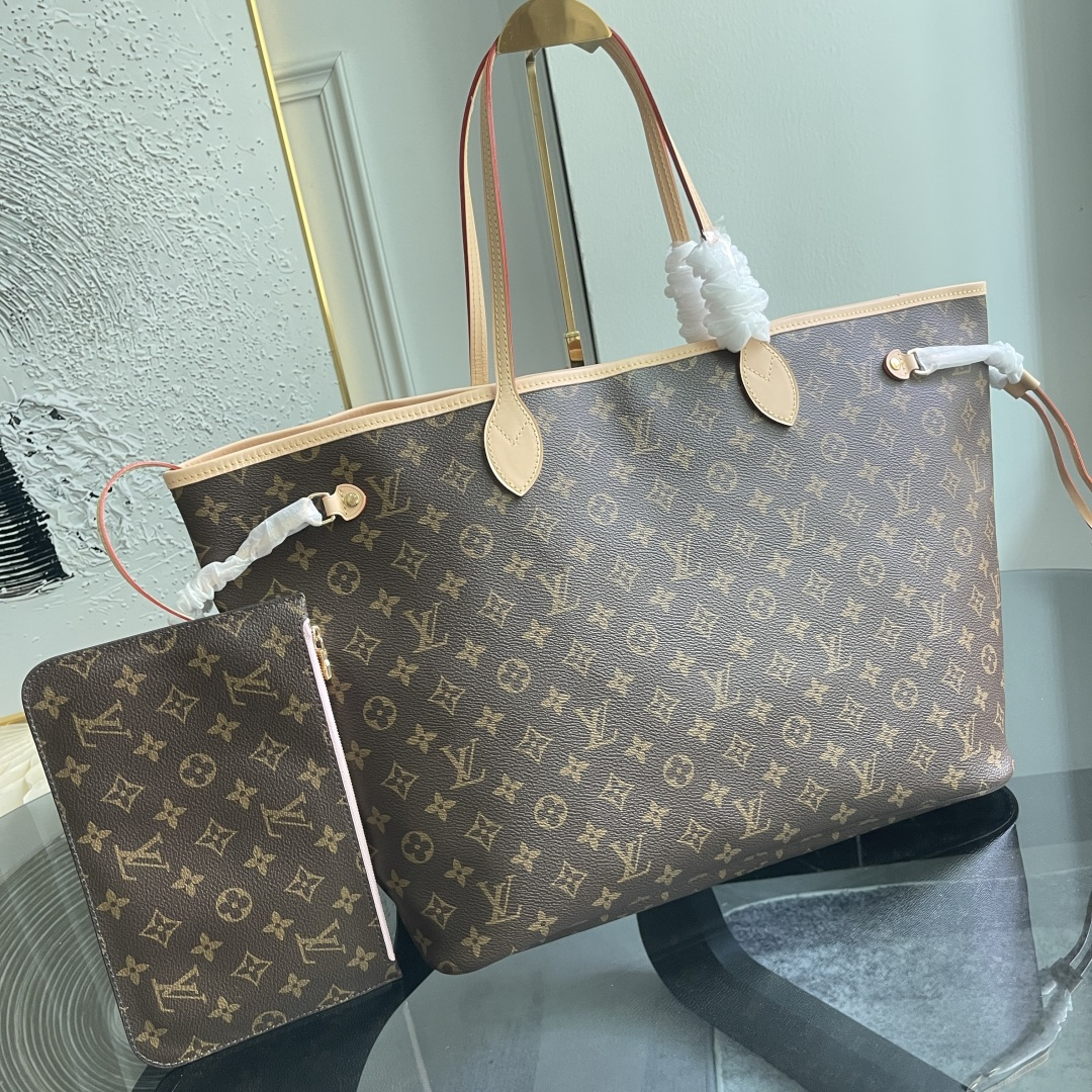Louis Vuitton Neverfull Large Tote Bag in Damier Azur Canvas - Image 2
