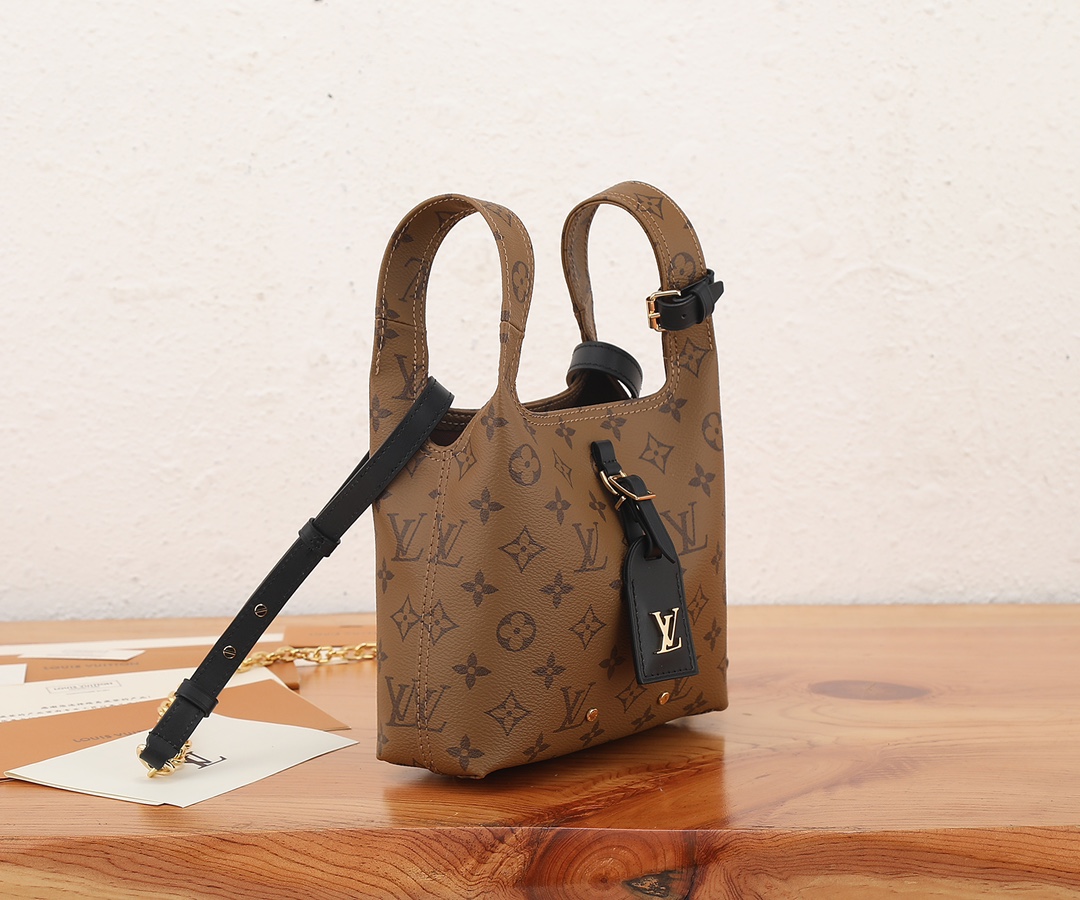 Louis Vuitton Atlantis BB Monogram Reverse Canvas Handbag - Image 2