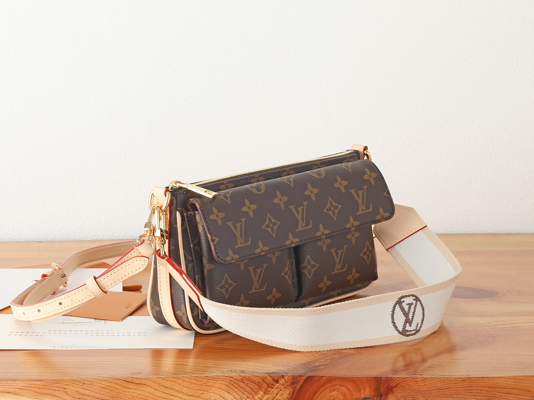 Louis Vuitton Monogram Compact Shoulder Bag M46999 - Image 2
