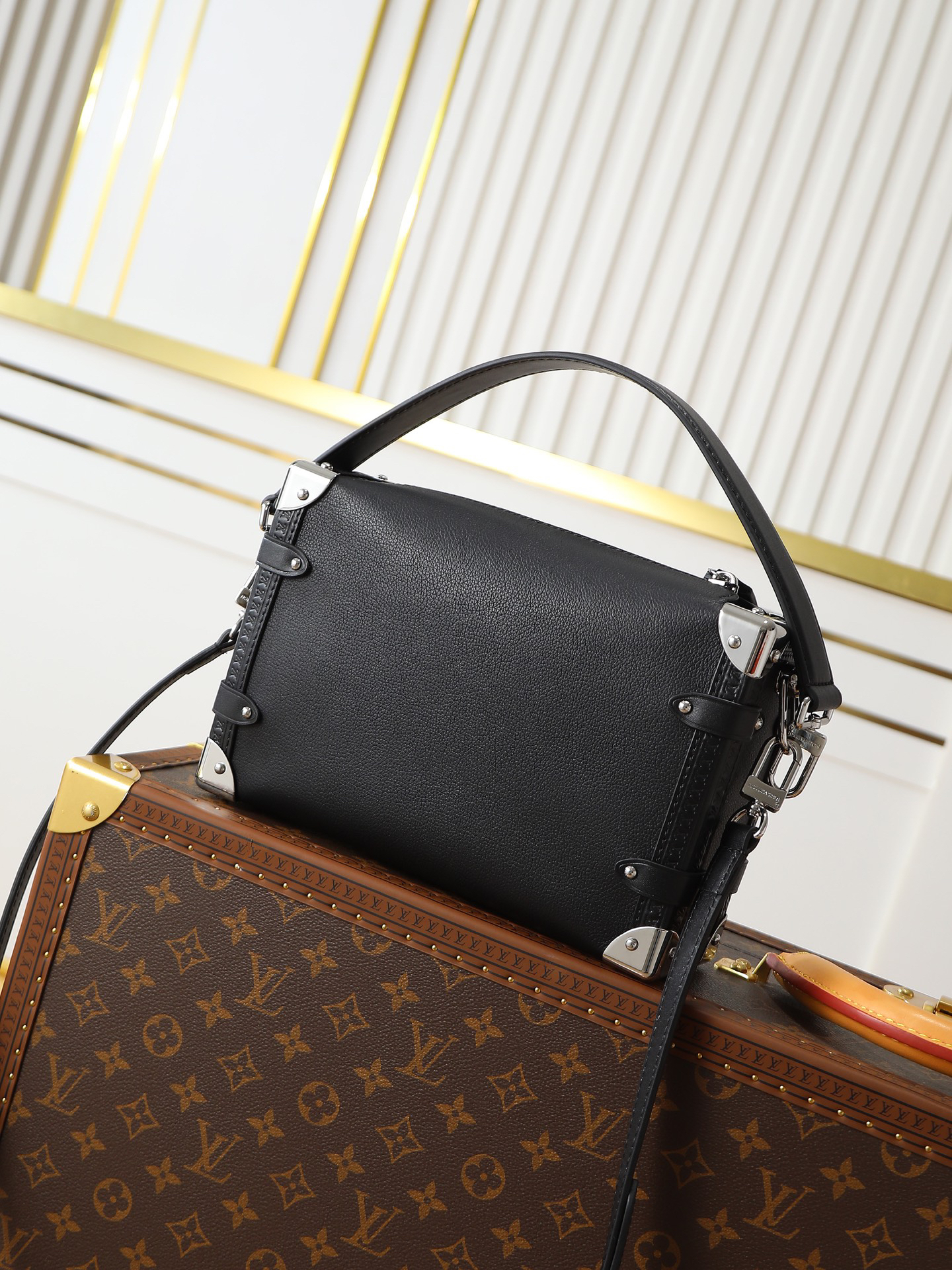 Louis Vuitton Side Trunk Medium Soft Box Bag M25160 - Image 2