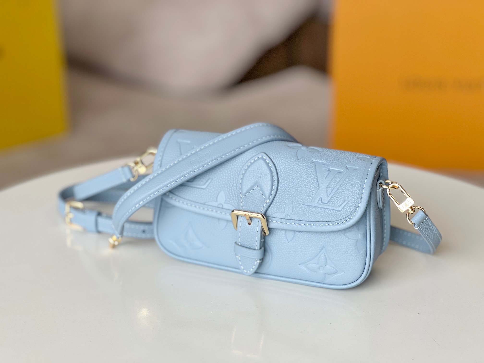 Louis Vuitton Nano Diane Monogram Empreinte Leather Shoulder Bag - Image 2