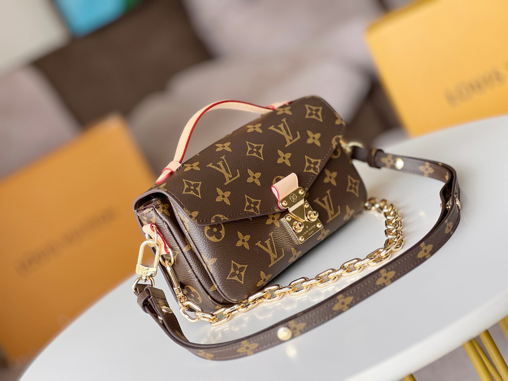 Louis Vuitton Pochette Métis Mini Monogram Canvas Crossbody Bag - Image 2
