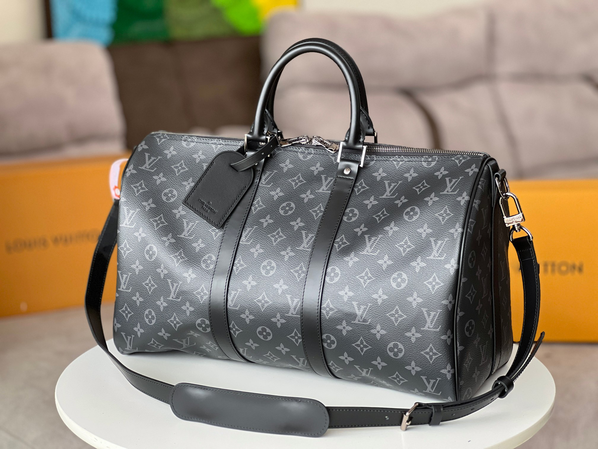 Louis Vuitton Keepall 45 Travel Bag - Image 2