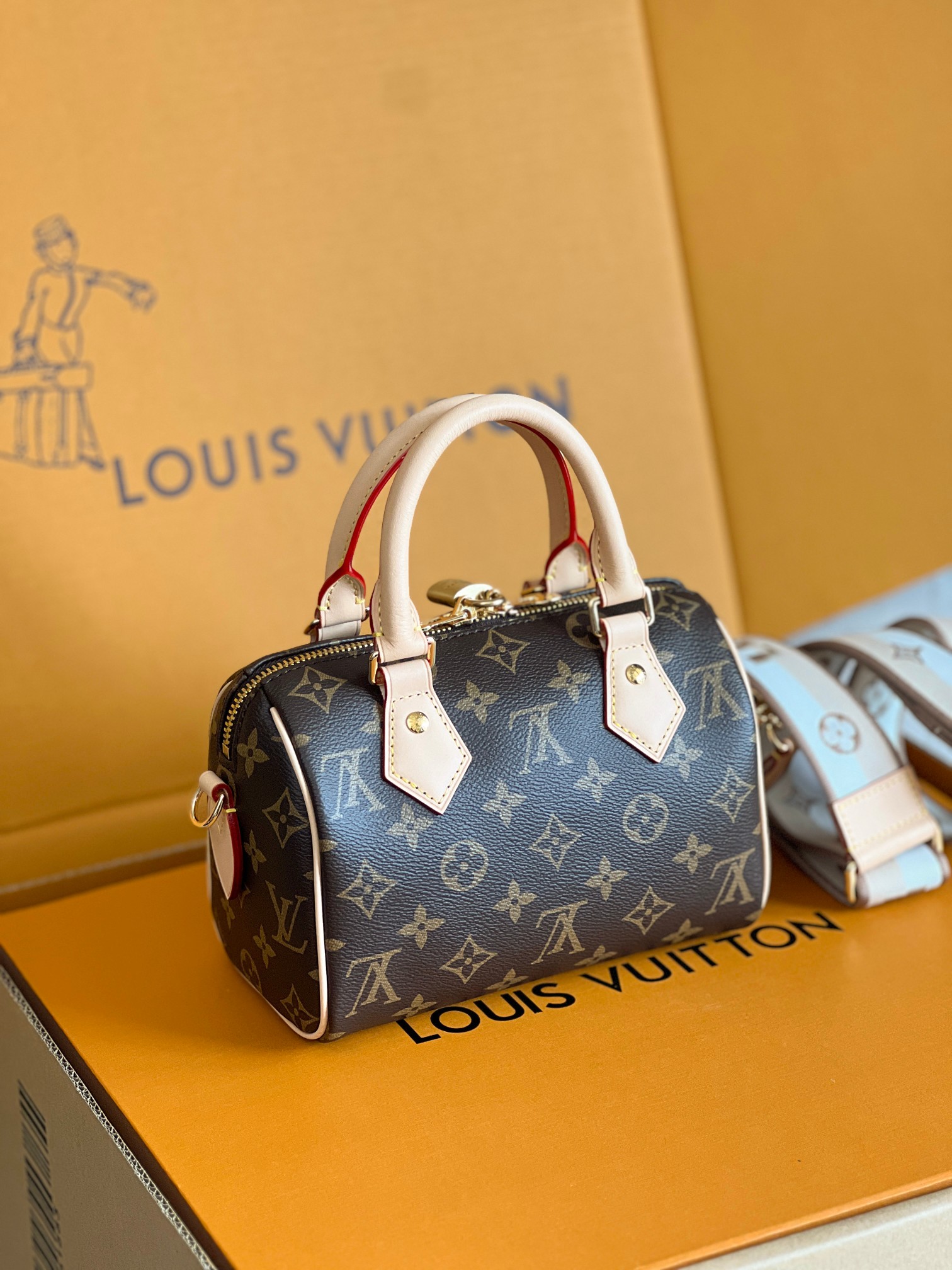 Louis Vuitton Speedy Bandoulière 20 Monogram Crossbody Bag M46222 - Image 2