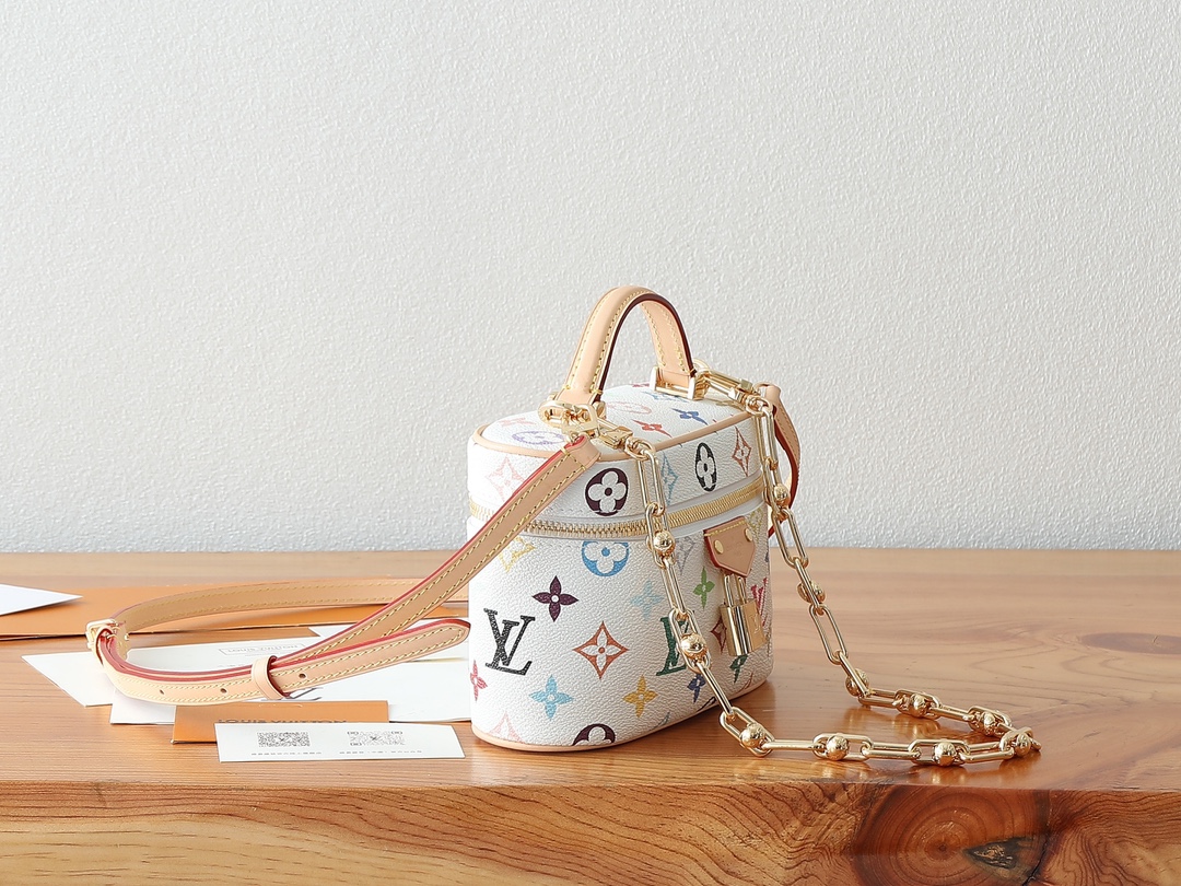Louis Vuitton Vanity Pouch M13662 – Takashi Murakami Re-edition - Image 2