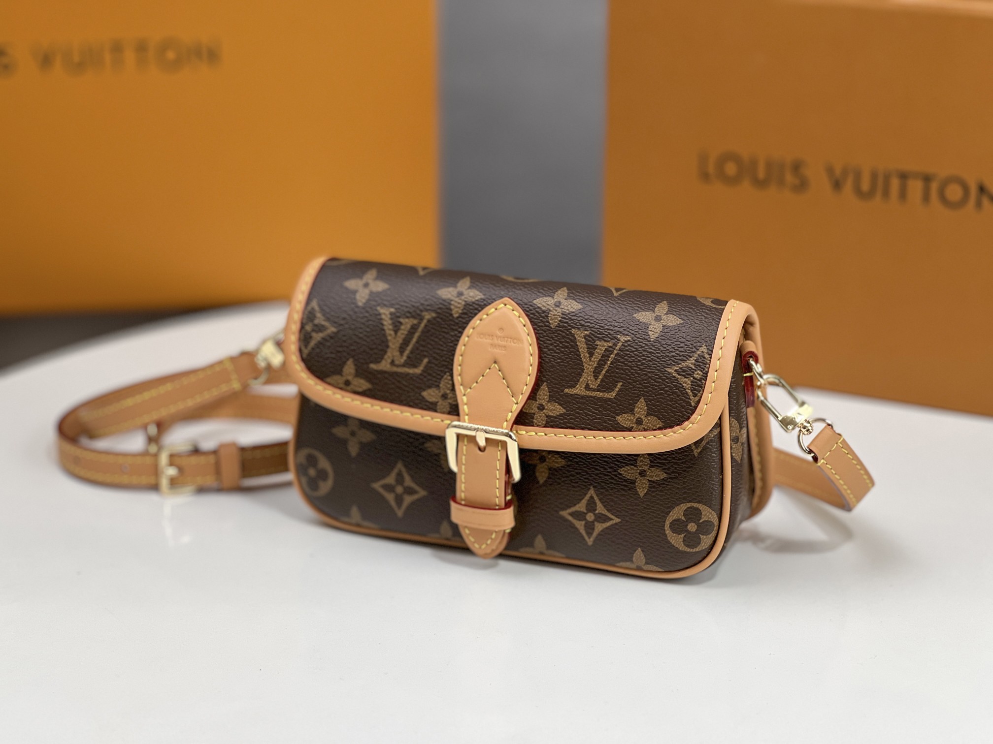 Louis Vuitton Nano Diane Handbag - Image 2