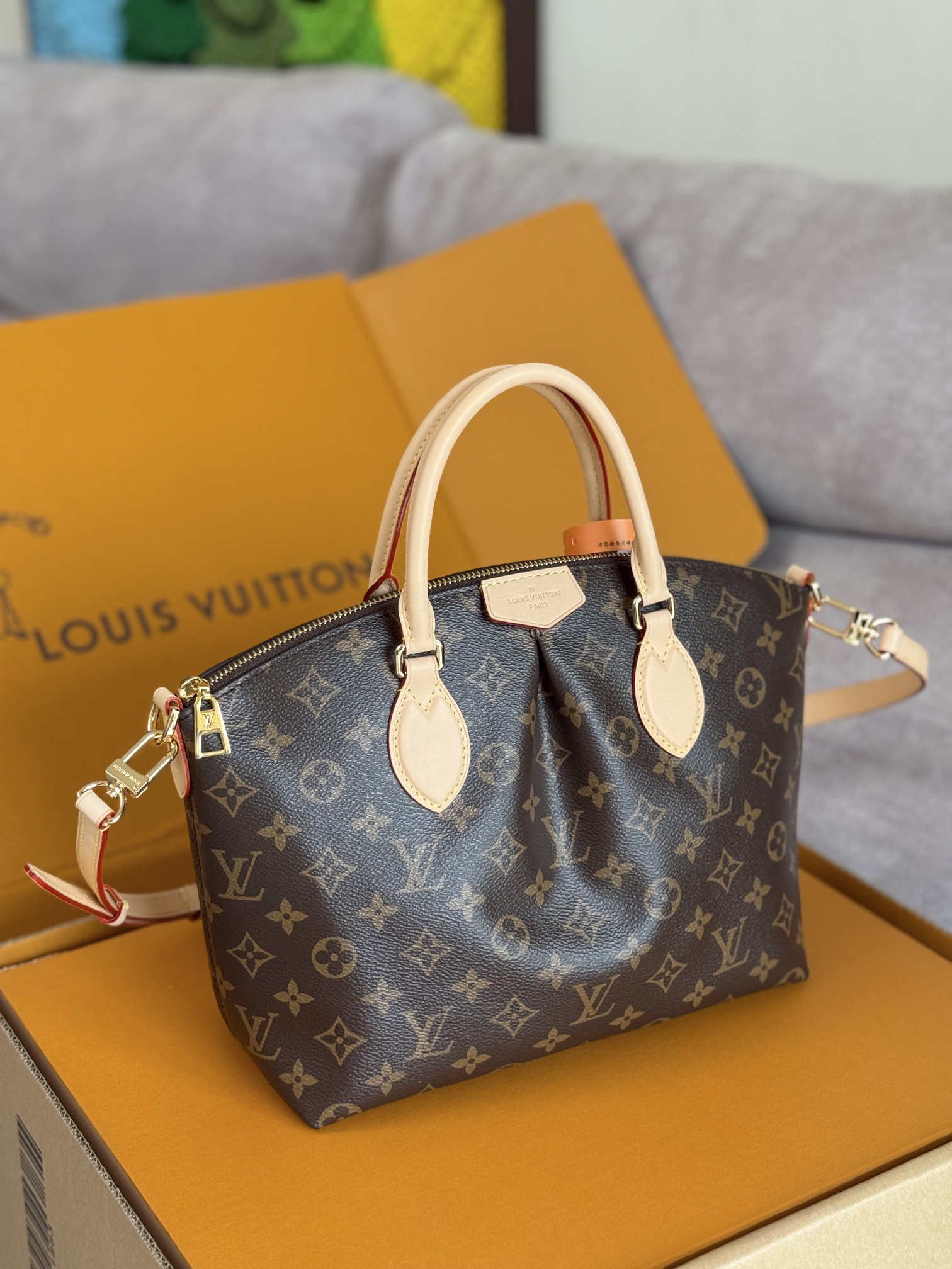 Louis Vuitton Boétie Small Zip Tote Bag M45986 - Image 2