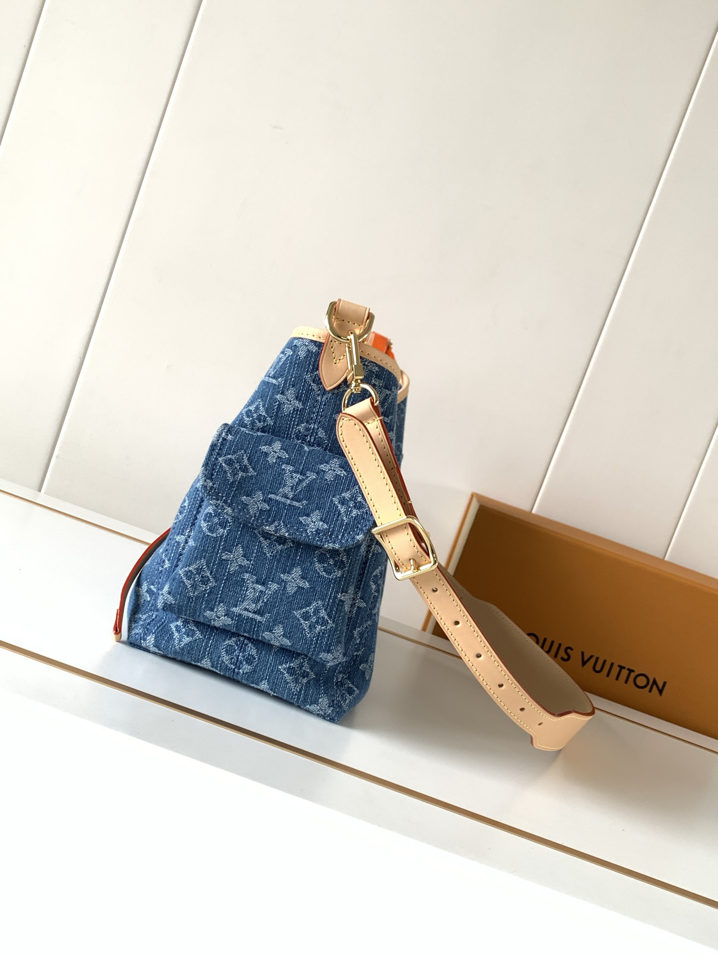Carryall Cargo Small Denim Handbag - Image 2