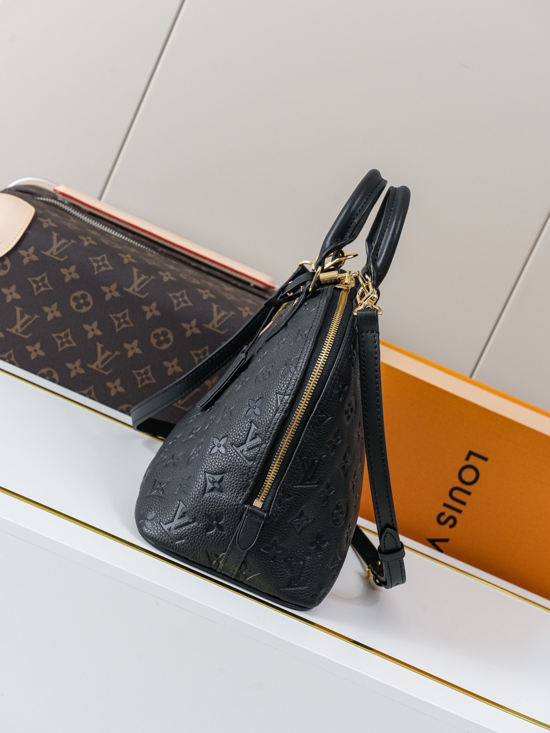 Louis Vuitton Alma PM Monogram Empreinte Handbag - Image 2