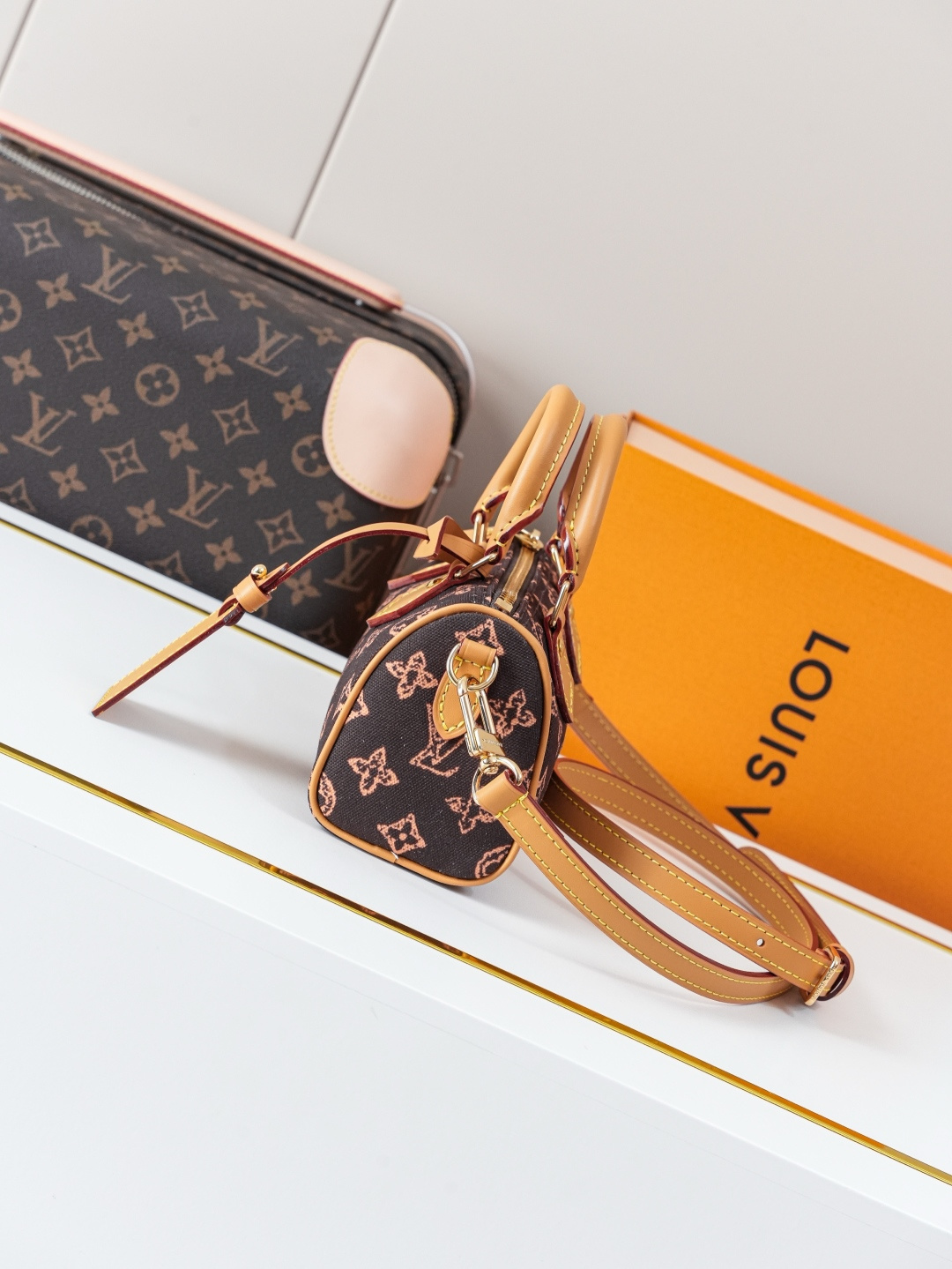 Louis Vuitton Nano Speedy Monogram Handbag - Image 2